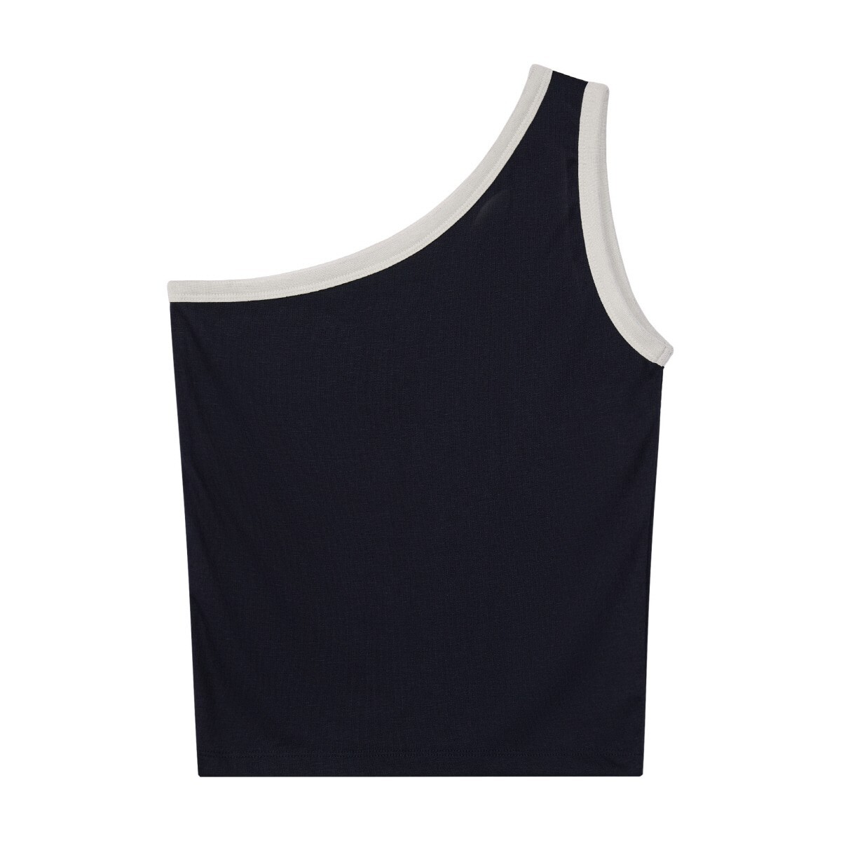 Rest&Recreation ONE SHOULDER SLEEVELESS - NAVY