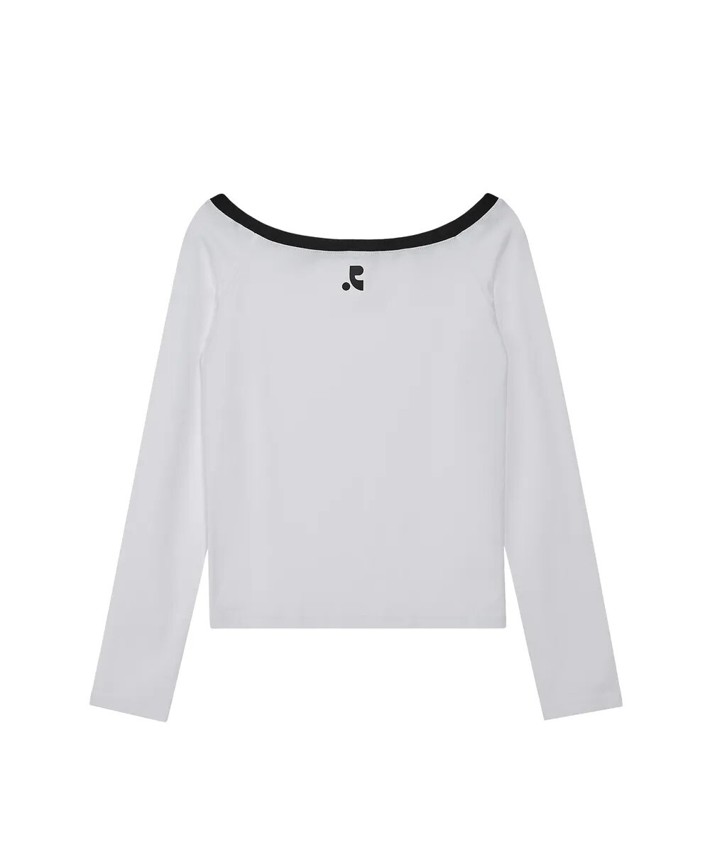 Rest&Recreation OFF-SHOULDER TOP - WHITE