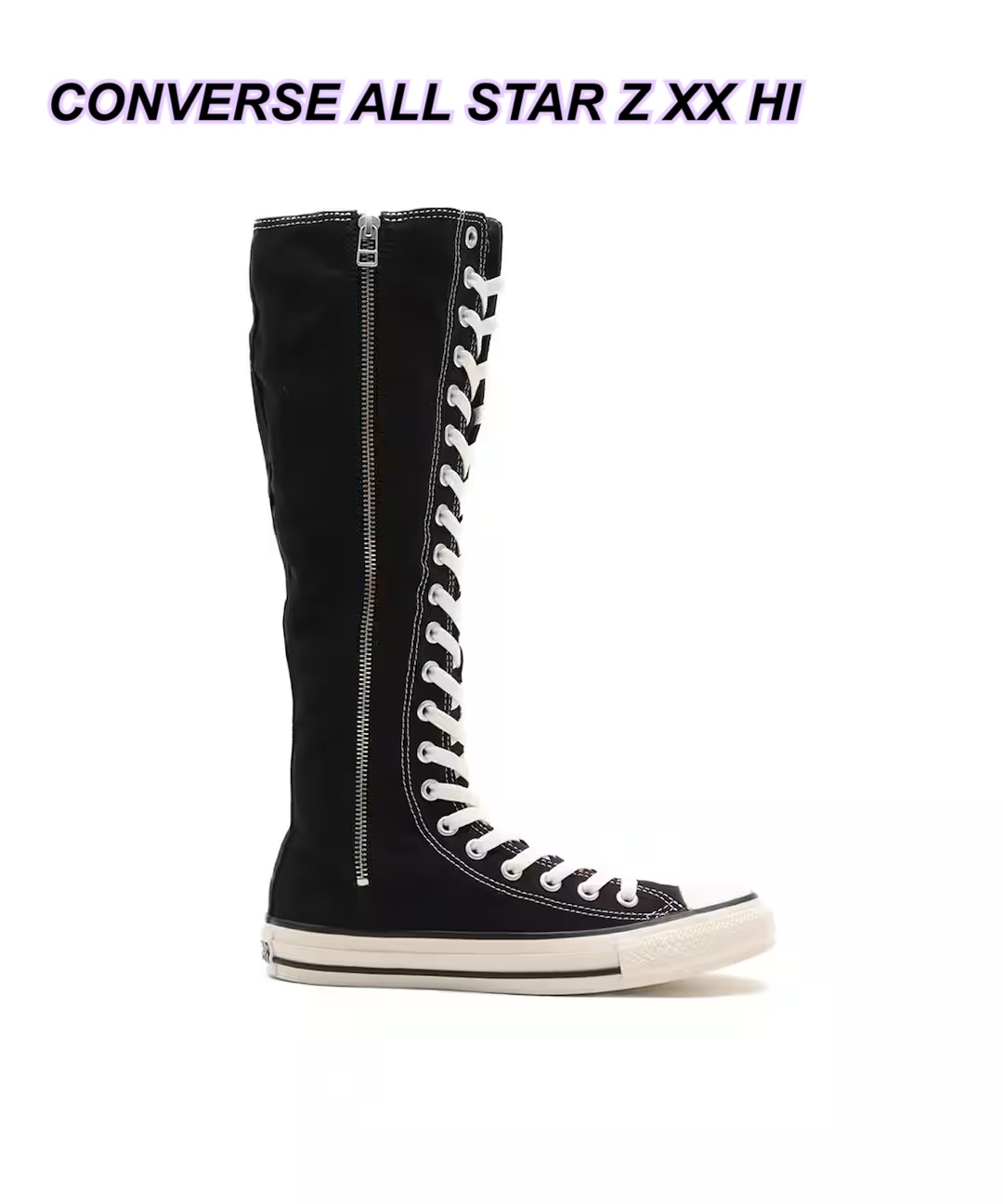 CONVERSE ALL STAR Z XX HI 黑色超長筒鞋