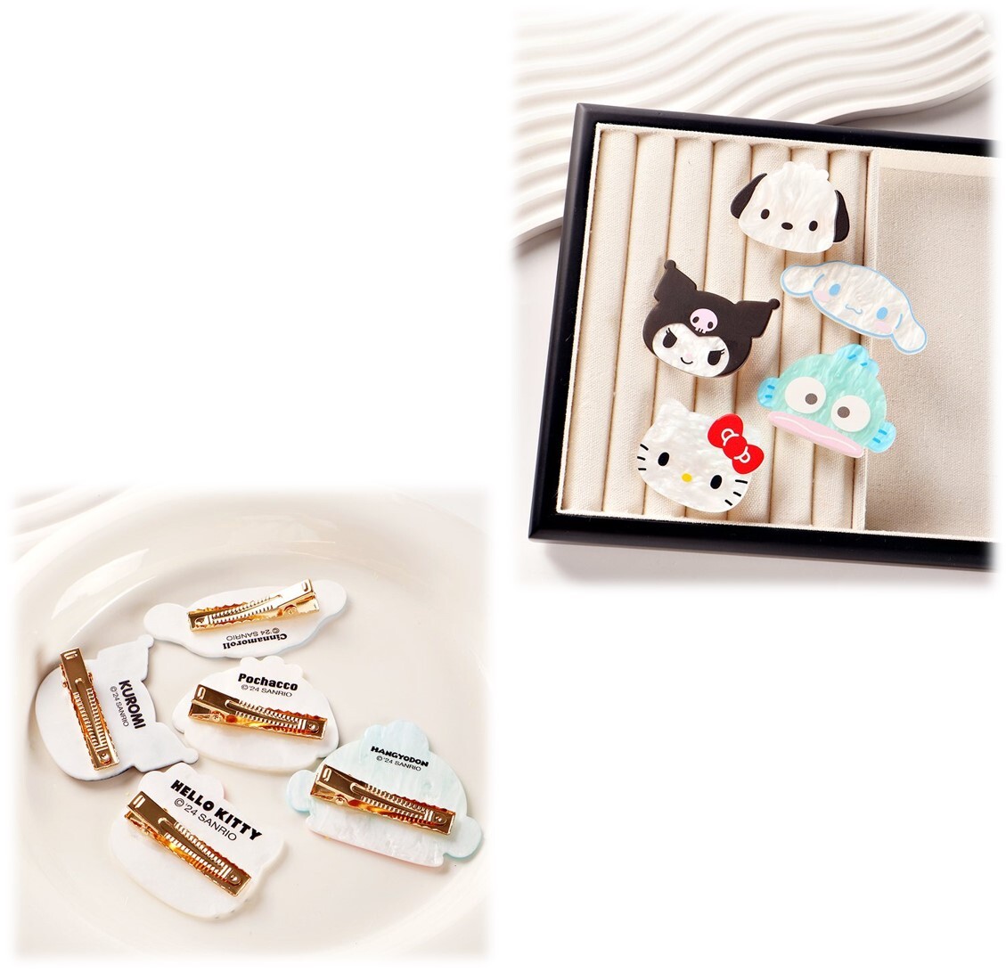 佻皮魔女 Sanrio |幻彩貝殼紋髮夾套裝