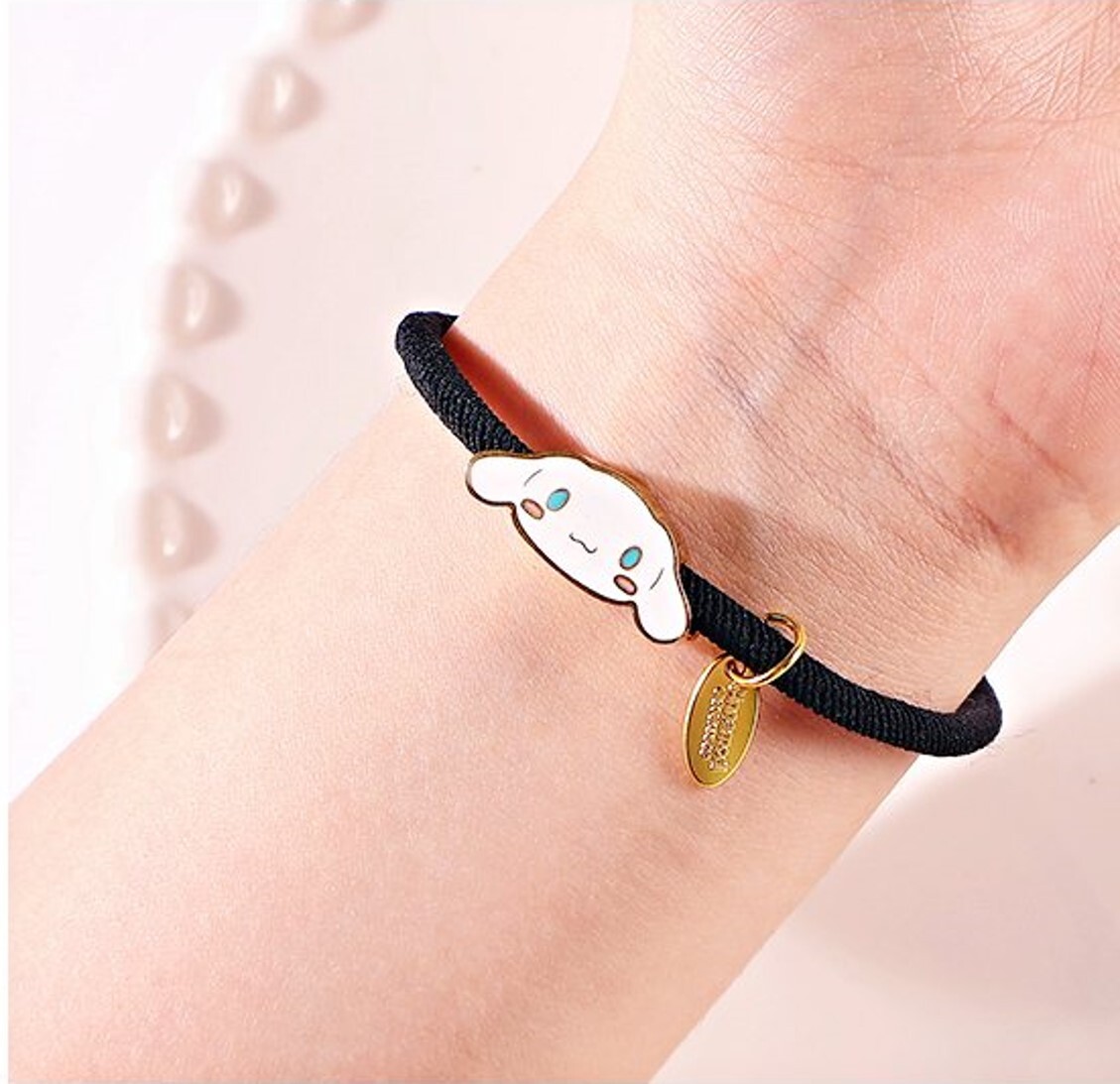 玉桂狗 Sanrio |鈦鋼多用手繩 髮圈