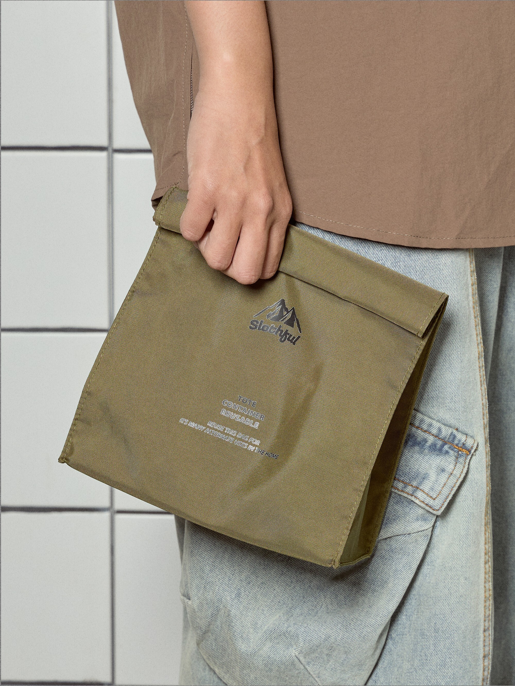 Slothful Dry-Tote 捲口袋
