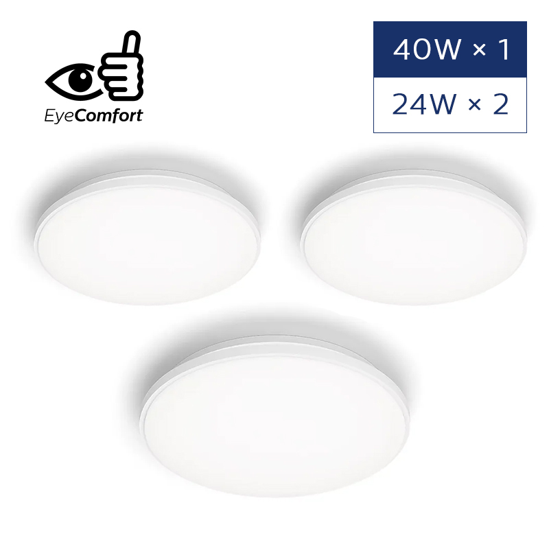 Compact Apartment One Living Room Two Bedrooms Ceiling Light Bundle