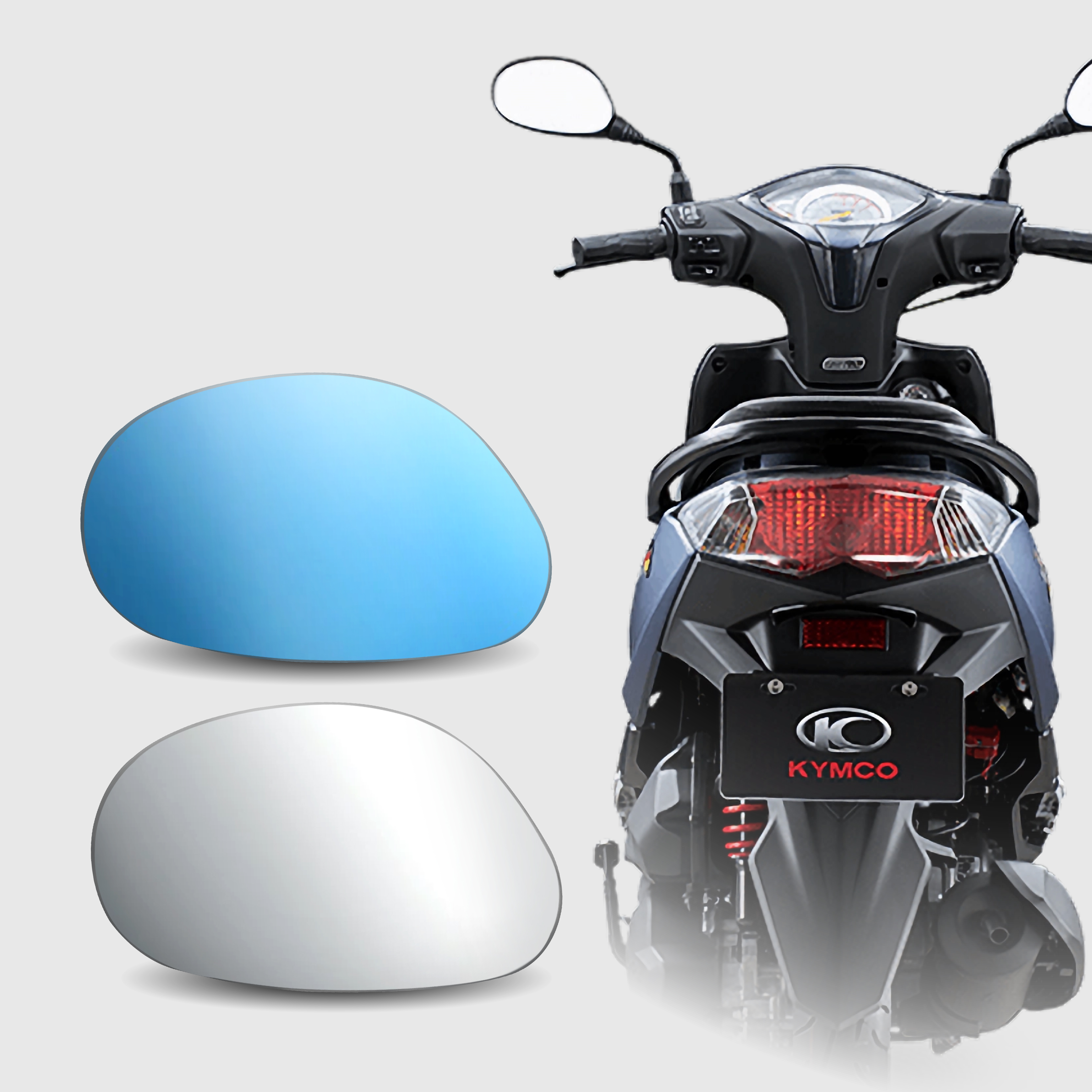 KYMCO 大地名流| 超視野廣角後照鏡