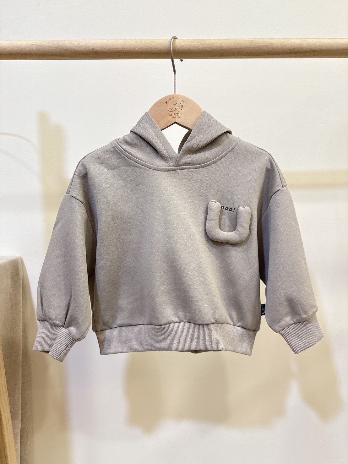 nh6613立體Ｕ連帽上衣c25