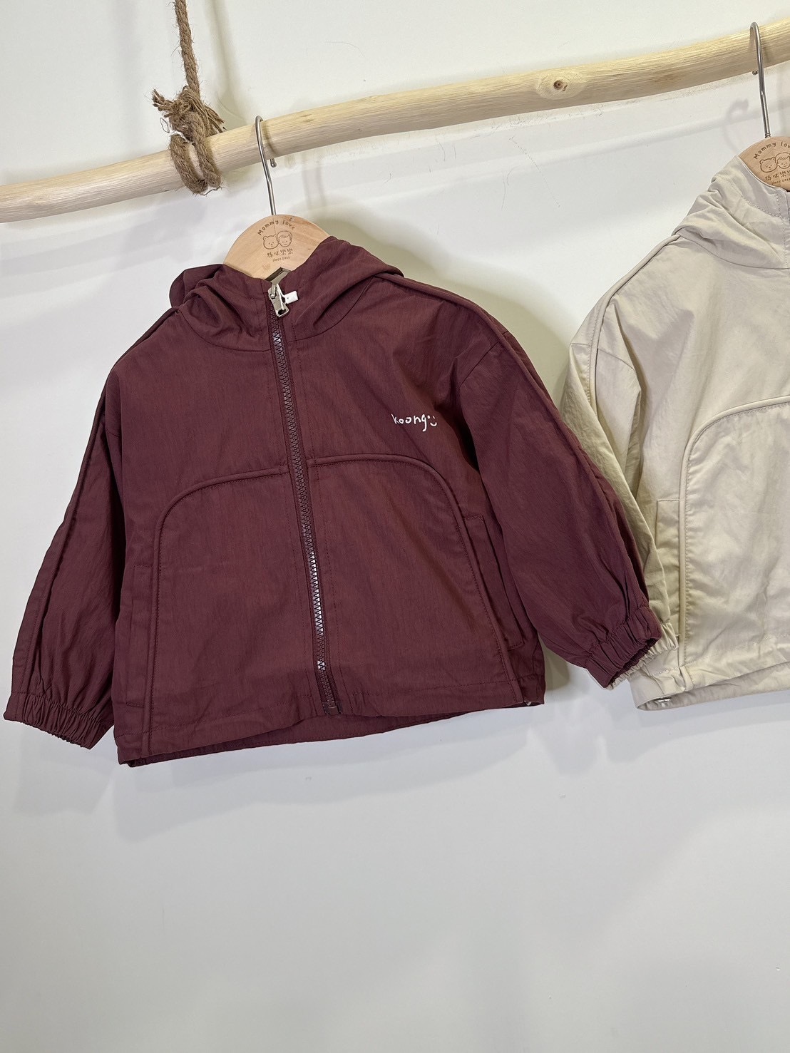 NH6591童趣字母休閒連帽外套c26