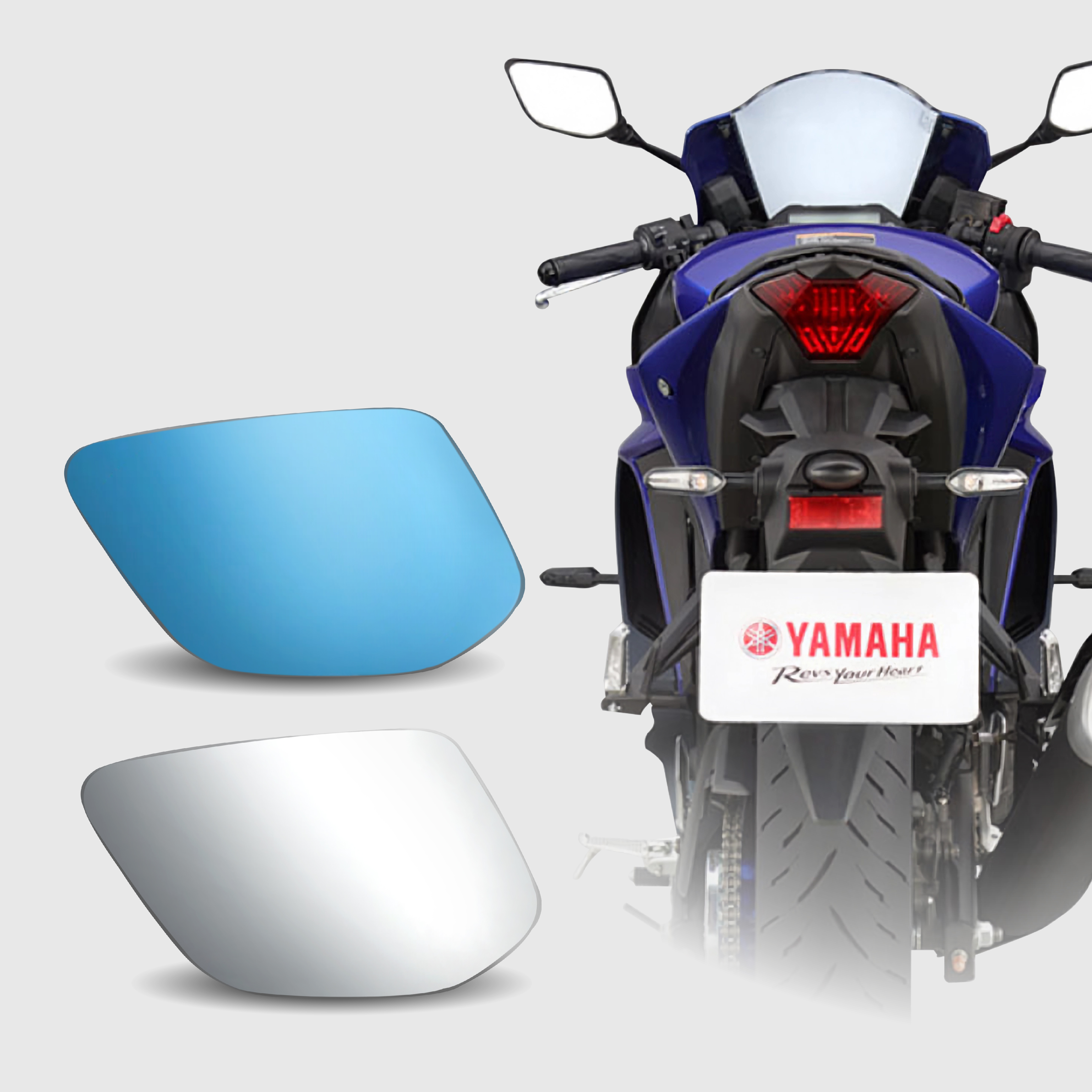 YAMAHA R3| 超視野廣角後照鏡