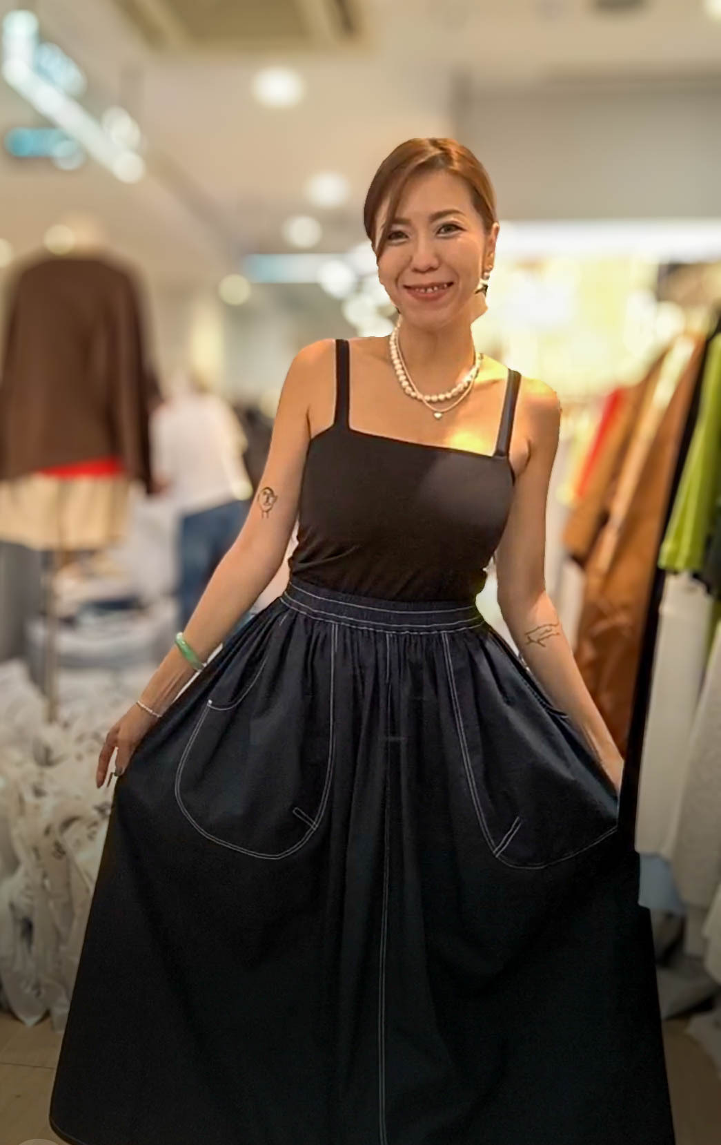 🥰K2293  ▶️長裙 👉W:68-100cm H:162cm L:90cm