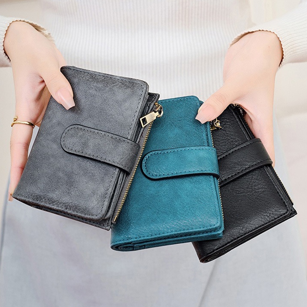 防盜刷皮夾 卡片收納夾 拉鍊錢包 短夾 錢包 多功能 零錢包 194