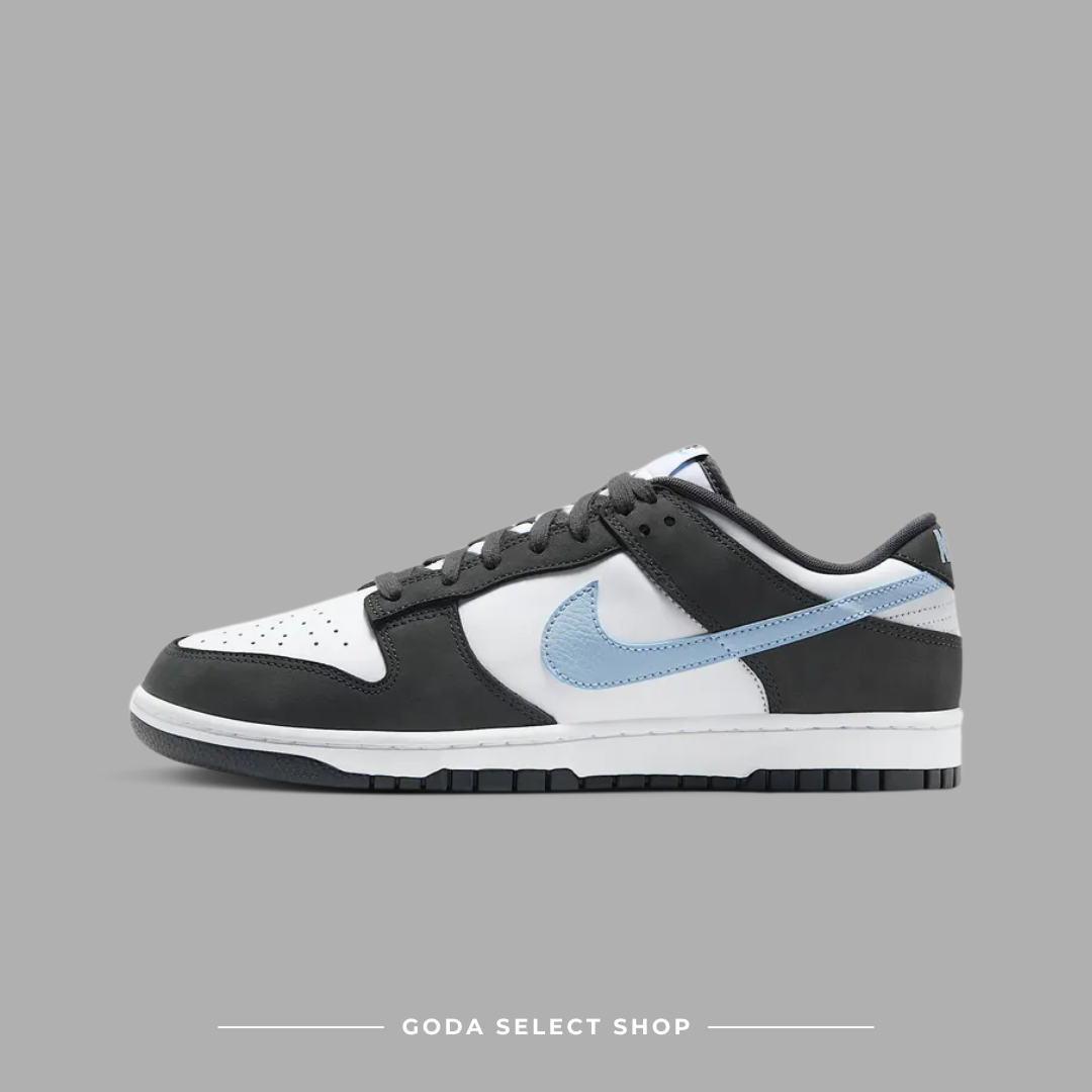 Nike Dunk Low "Midnight Navy" 麂皮 黑白藍 IB3079-100