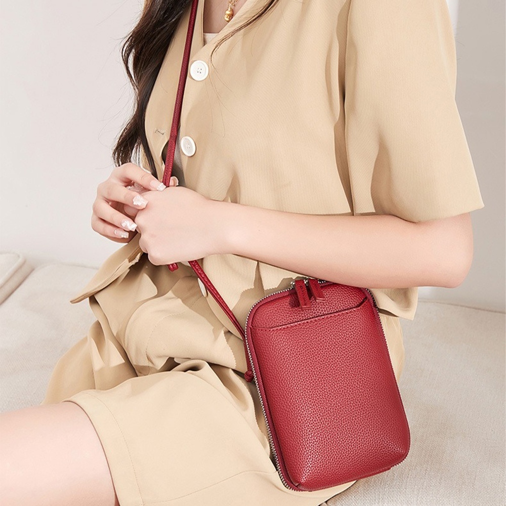 小方包 輕便小包 手機包  斜背包 多層收納 女生包包 百搭肩背包 1047