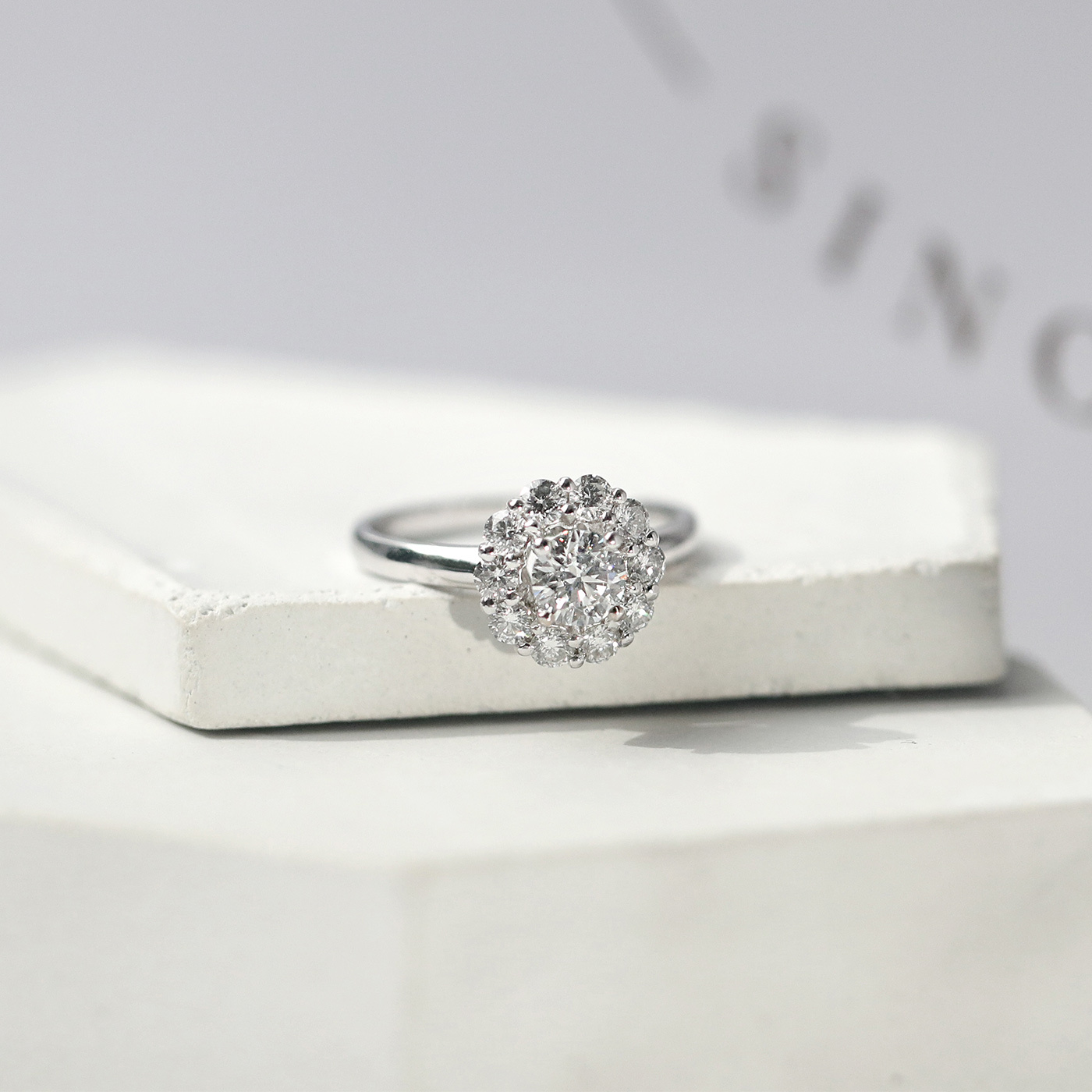 花手鞠 — GIA50分鑽石戒指