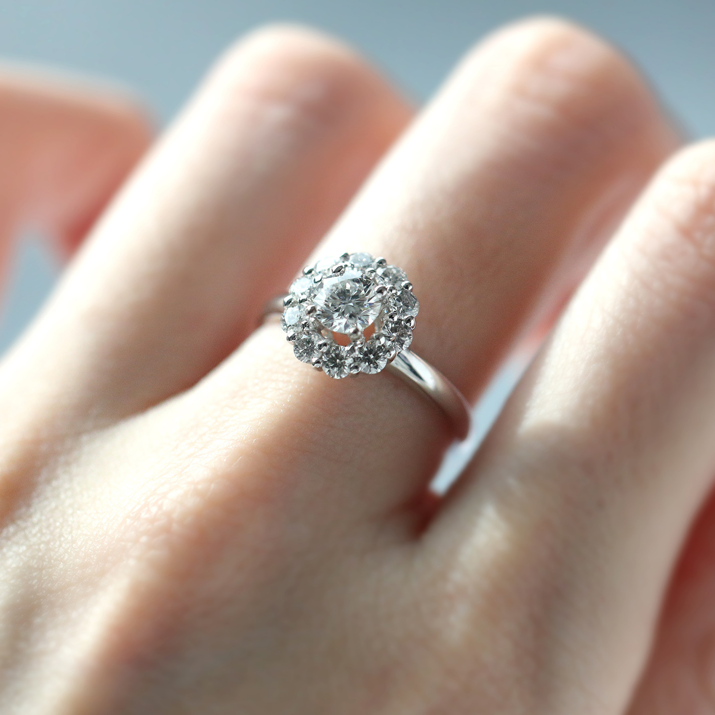 花手鞠 — GIA50分鑽石戒指