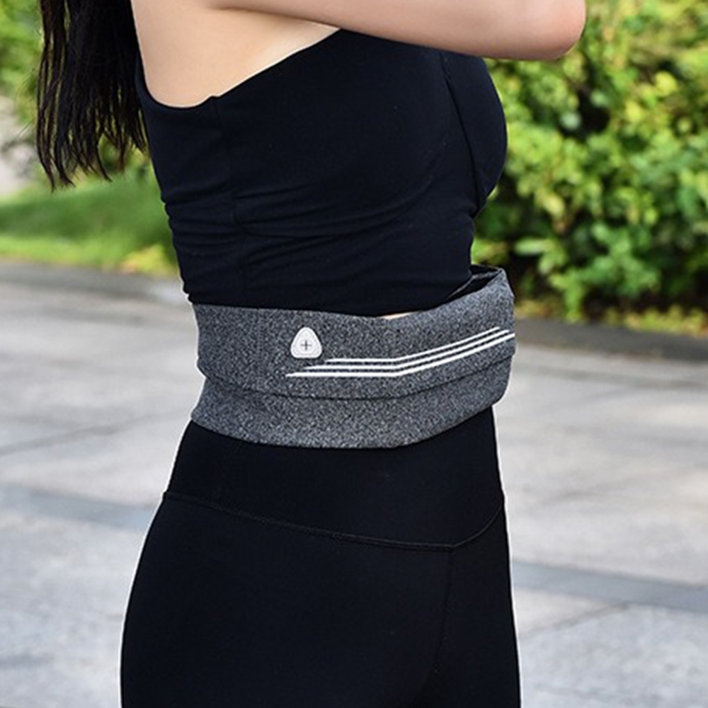 手機腰包 運動腰包 防水跑步腰包 魔鬼氈健身腰包 反光多功能運動包 198