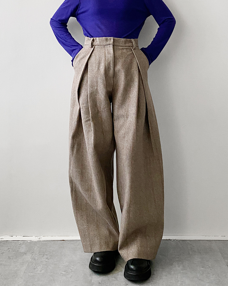 MFP-2800 人字羊毛西裝褲