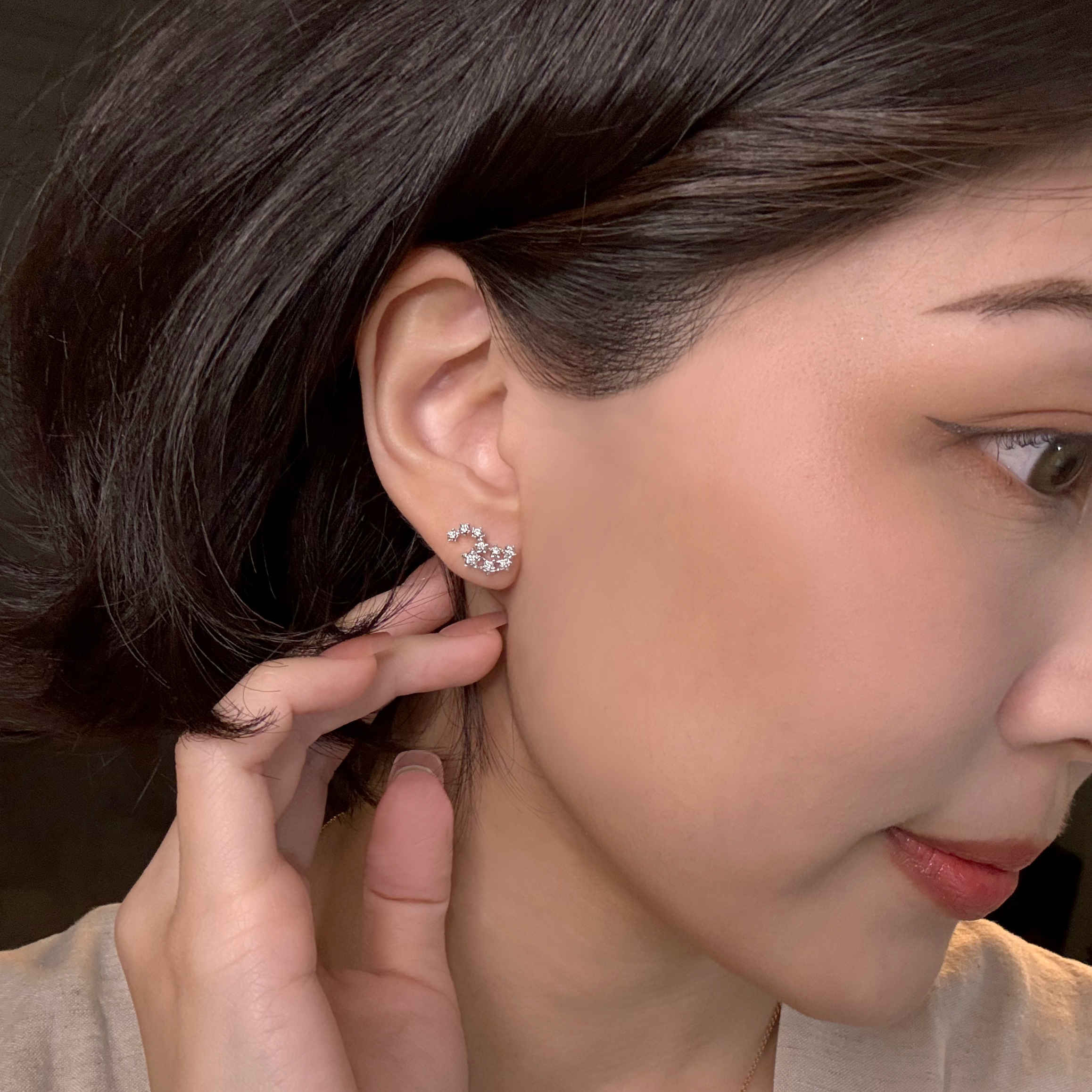 Starry sky 星空耳環