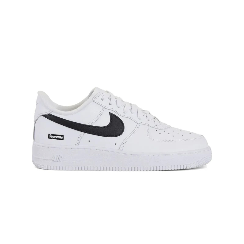 Supreme x Nike Air Force 1 Low "White" 聯名款 白黑 男鞋 CU9225-102 [台灣現貨]