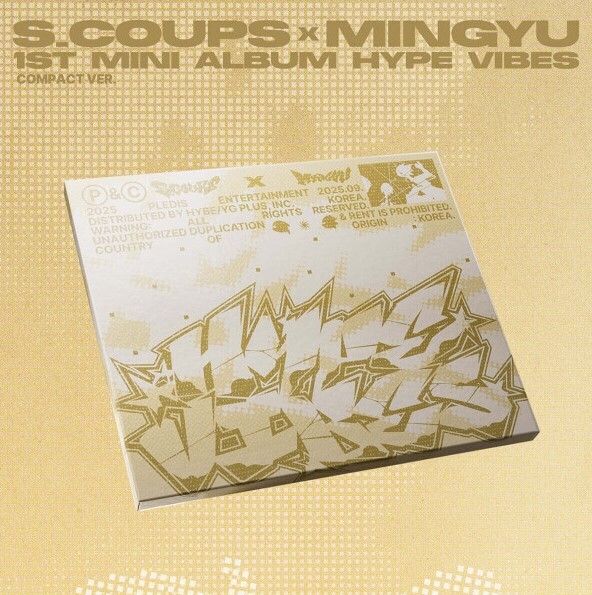S.COUPSXMINGYU (SEVENTEEN) - HYPE VIBES (1st mini album