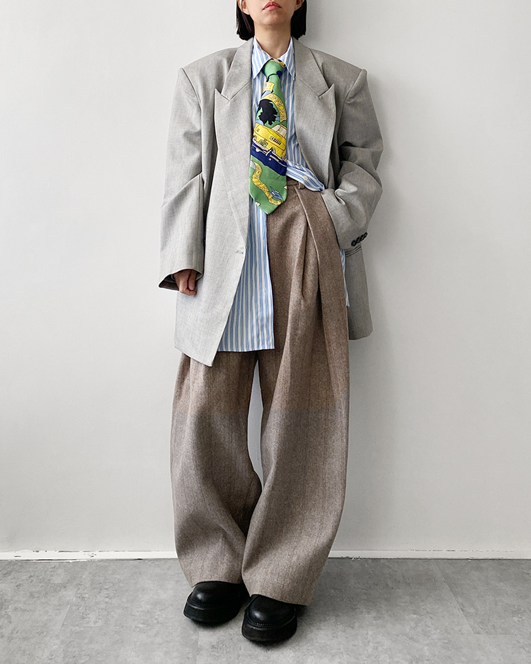 MFO-2798 寬肩西裝外套 ɢʀᴇʏ