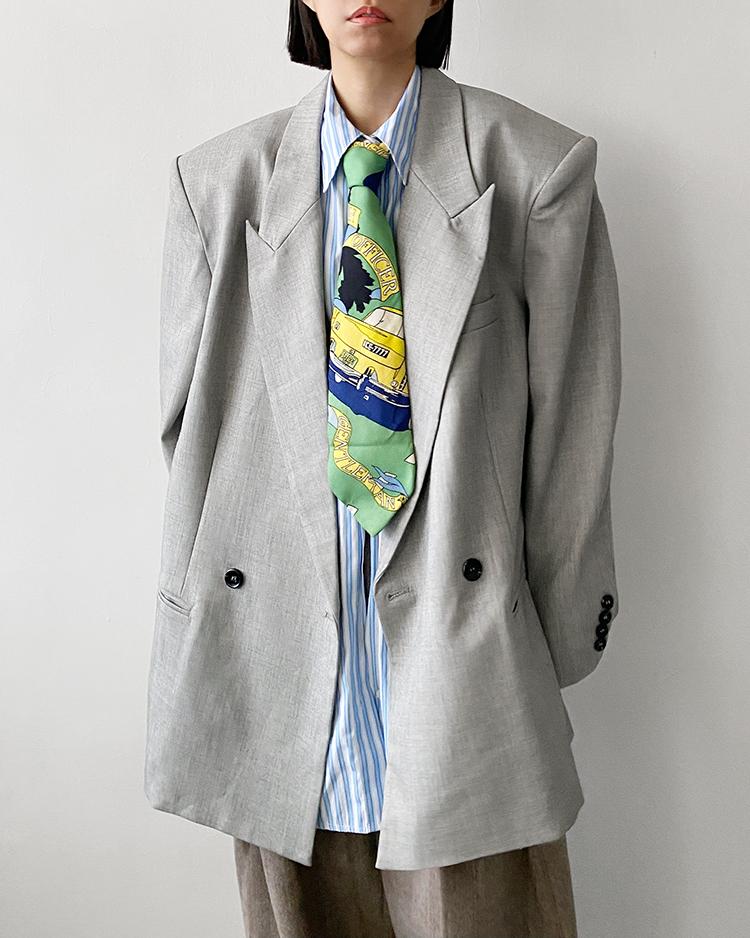 MFO-2798 寬肩西裝外套 ɢʀᴇʏ