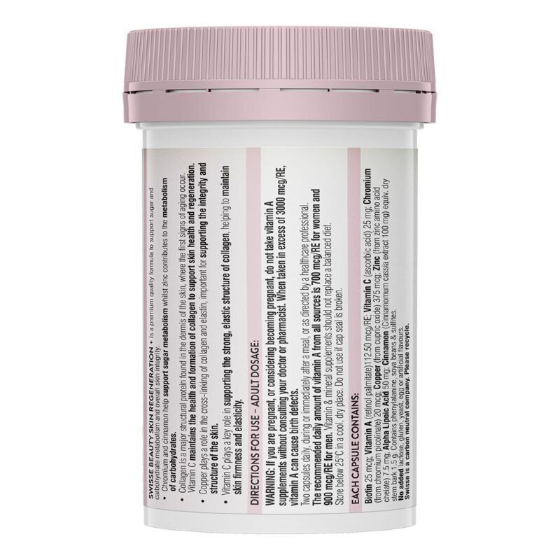 Swisse Beauty二代升級版金裝抗糖煥膚片 60粒【平行進口】