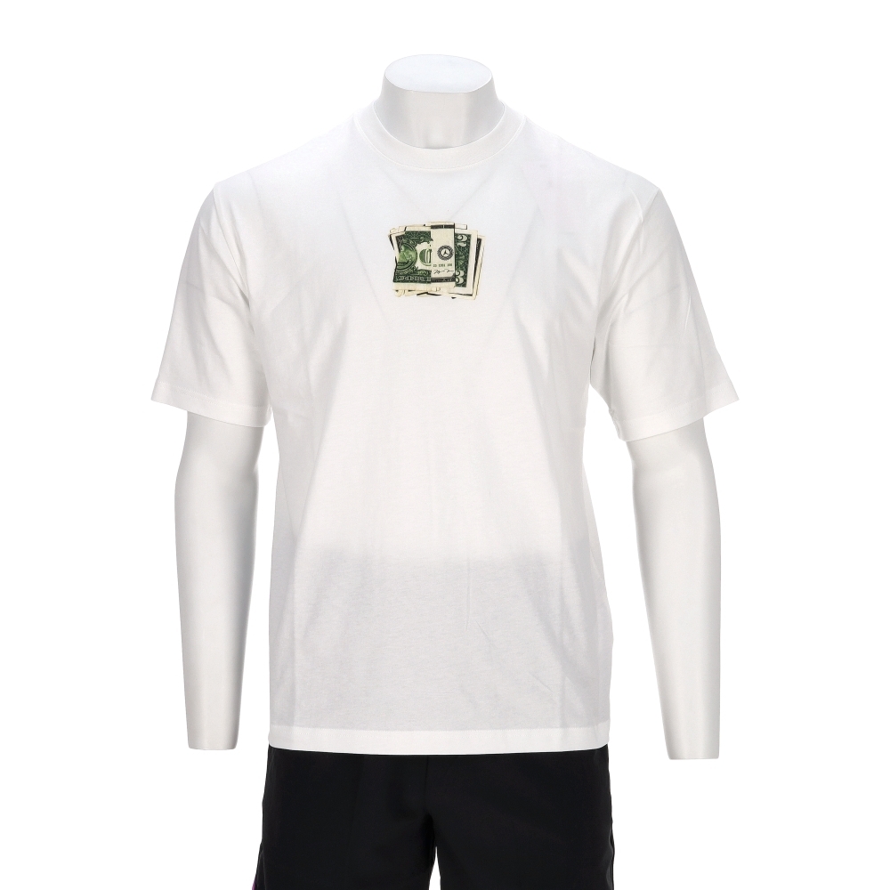 Nike As M J Aj3 Money 85 Ss Crew 男款 白色 印花 休閒 短袖 IQ6953-100