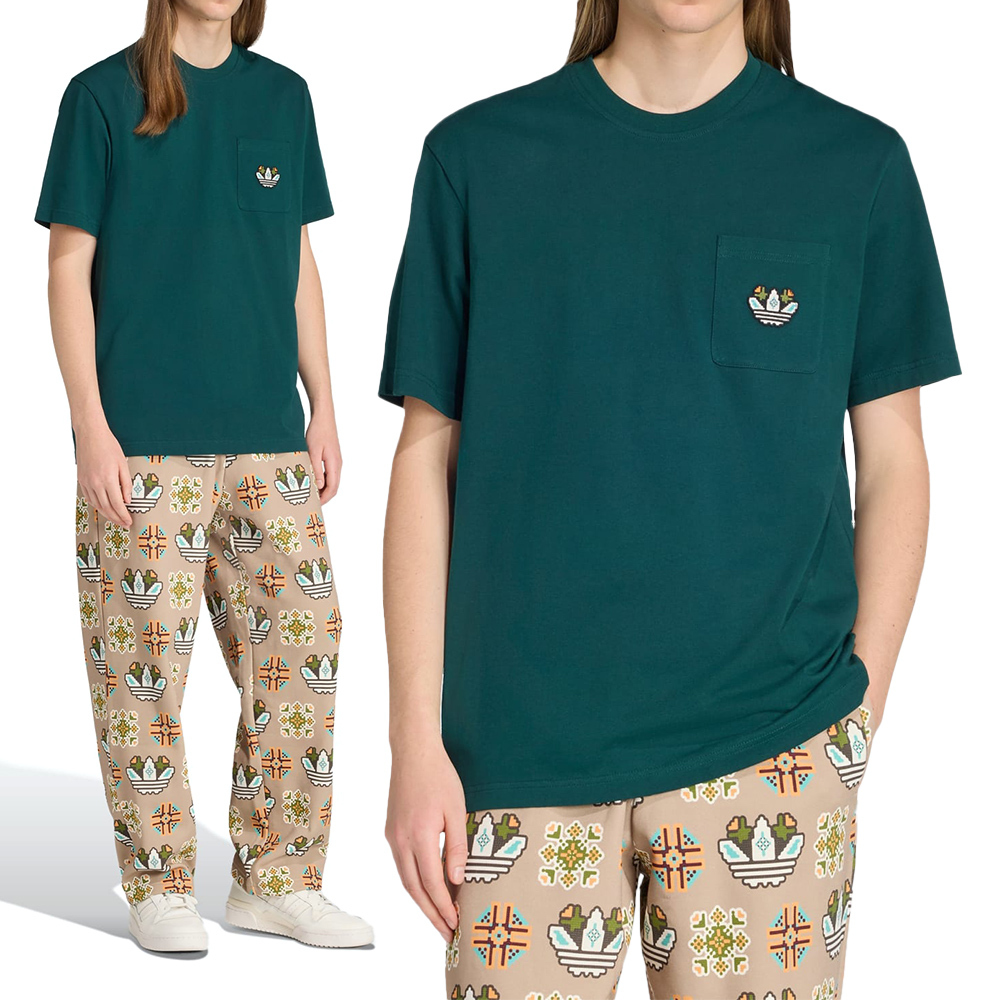 Adidas Mg Lo Ss T 男款 綠色 寬鬆 圓領 T恤 休閒 運動 短袖 JY2990