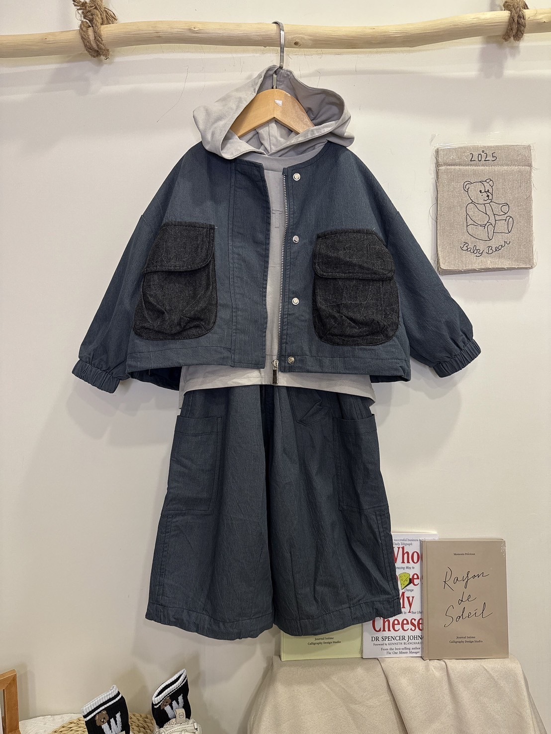 55509皺皺復古套裝c33