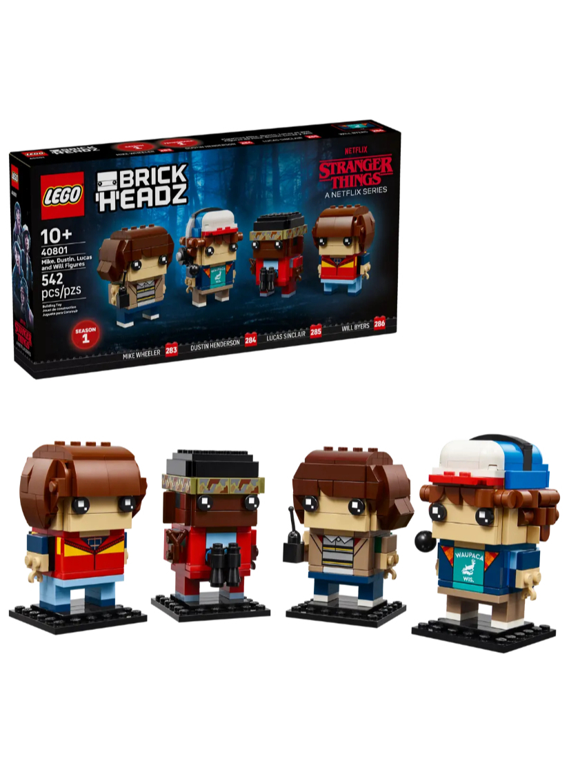 LEGO 40801 麥克、達斯汀、路卡斯和威爾玩偶