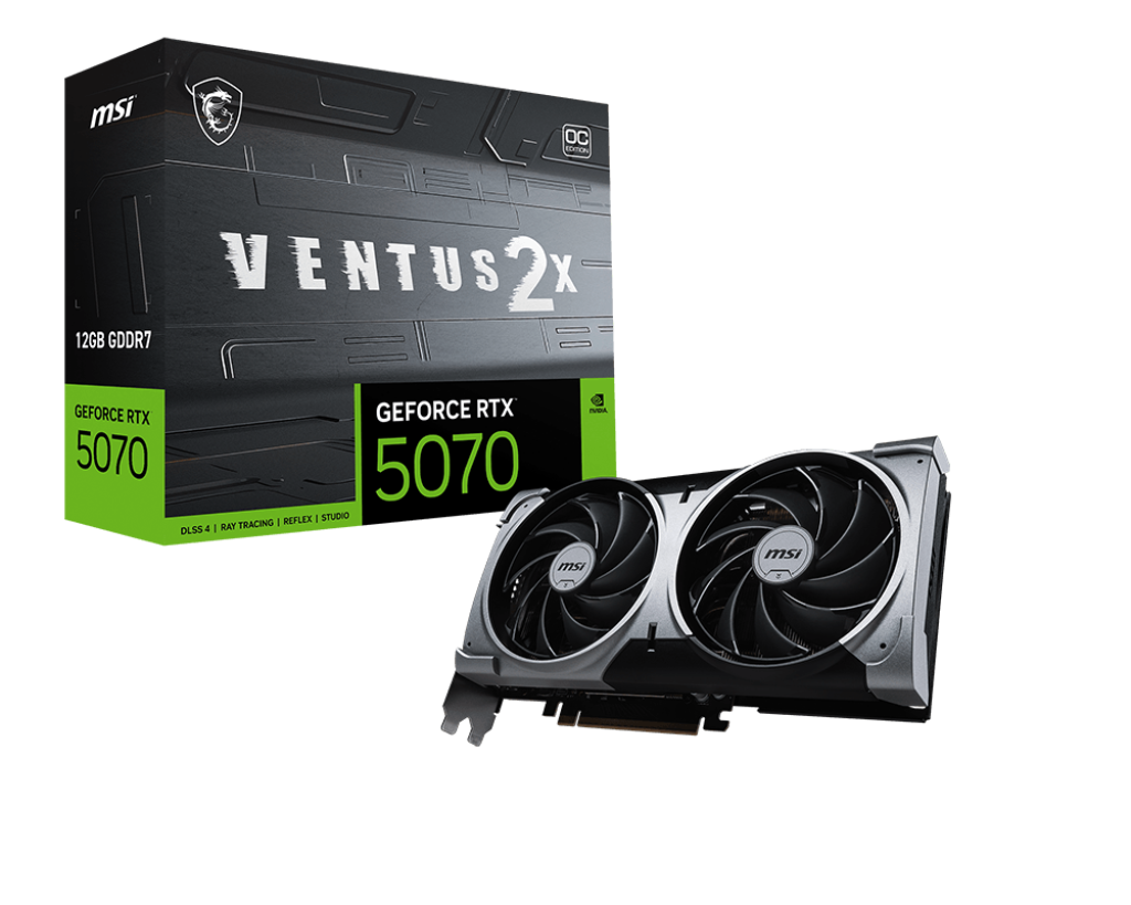 微星 RTX5070 12G VENTUS 2X OC