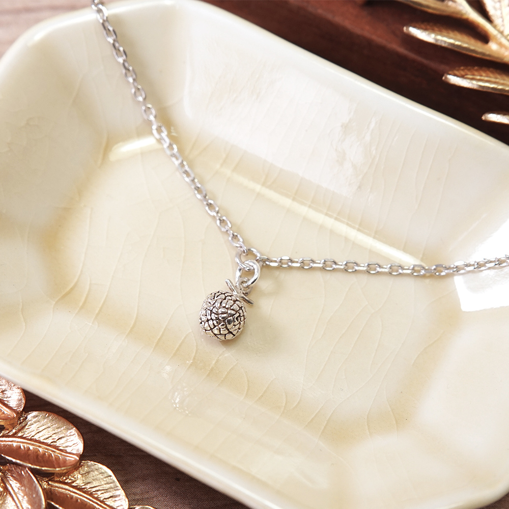 甜蜜圓滿 哈密瓜 925純銀手鍊 女生手鍊 水果系列