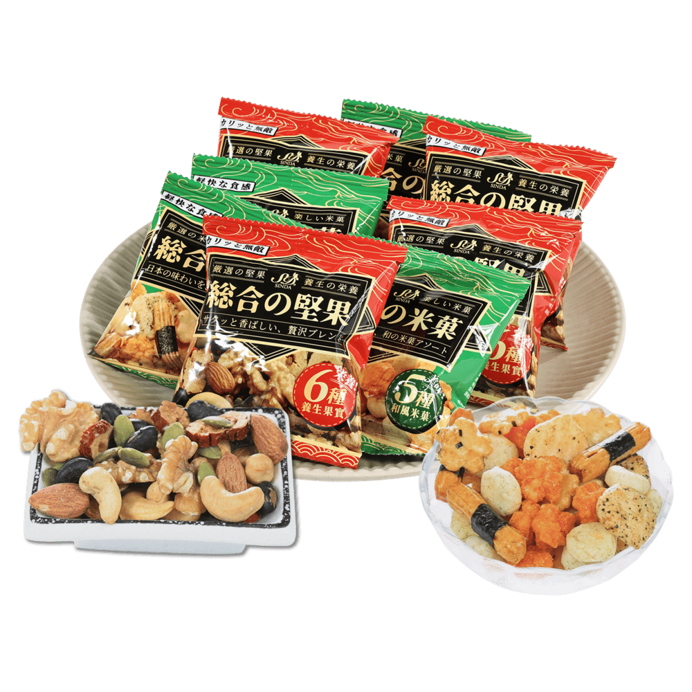 【信大】綜合堅果米菓40入組