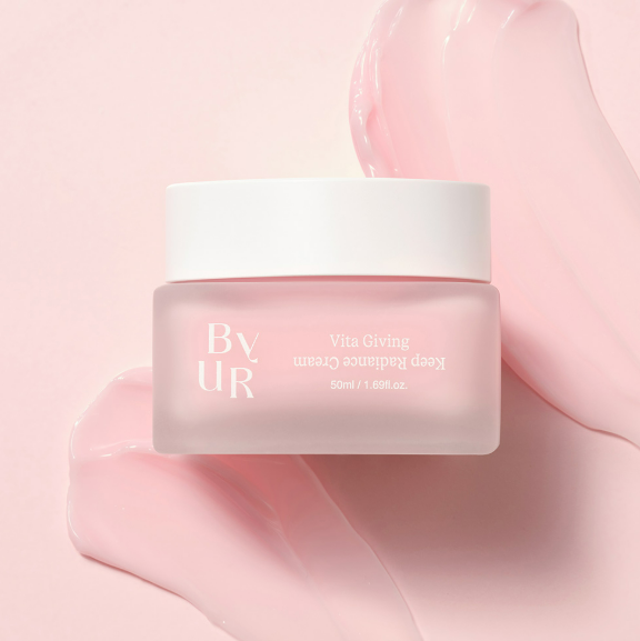 韓國精選 Byur Vita Giving Keep Radiance Cream V1 維他活力亮澤面霜50G
