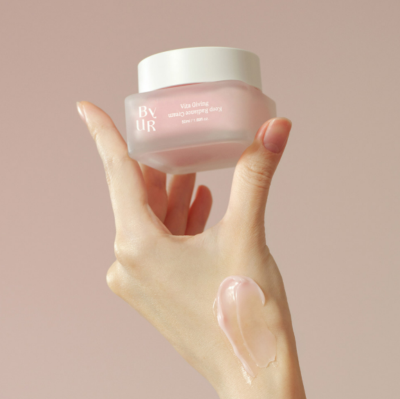 韓國精選 Byur Vita Giving Keep Radiance Cream V1 維他活力亮澤面霜50G