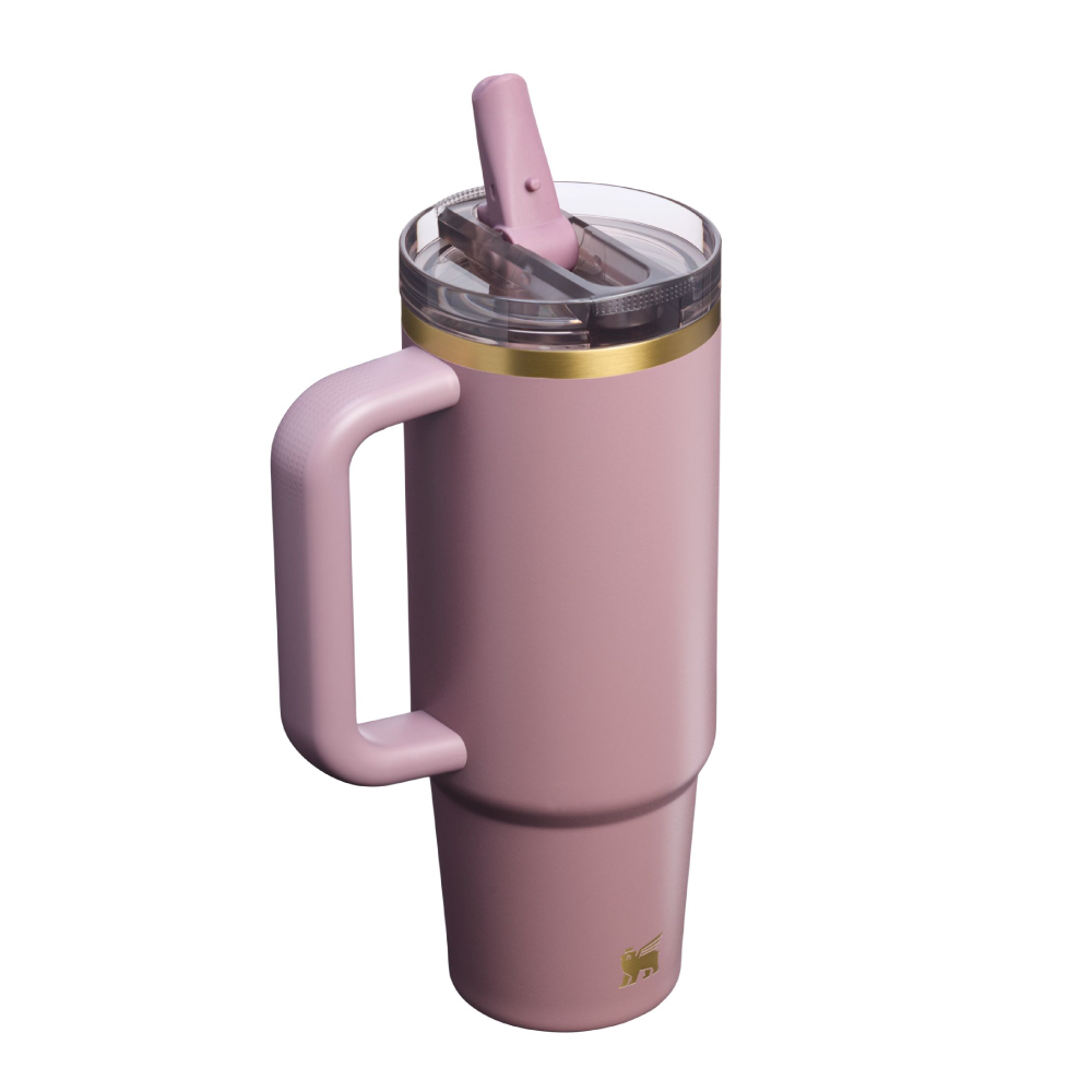 STANLEY 防漏吸管隨手杯 0.88L / 黑莓奶昔