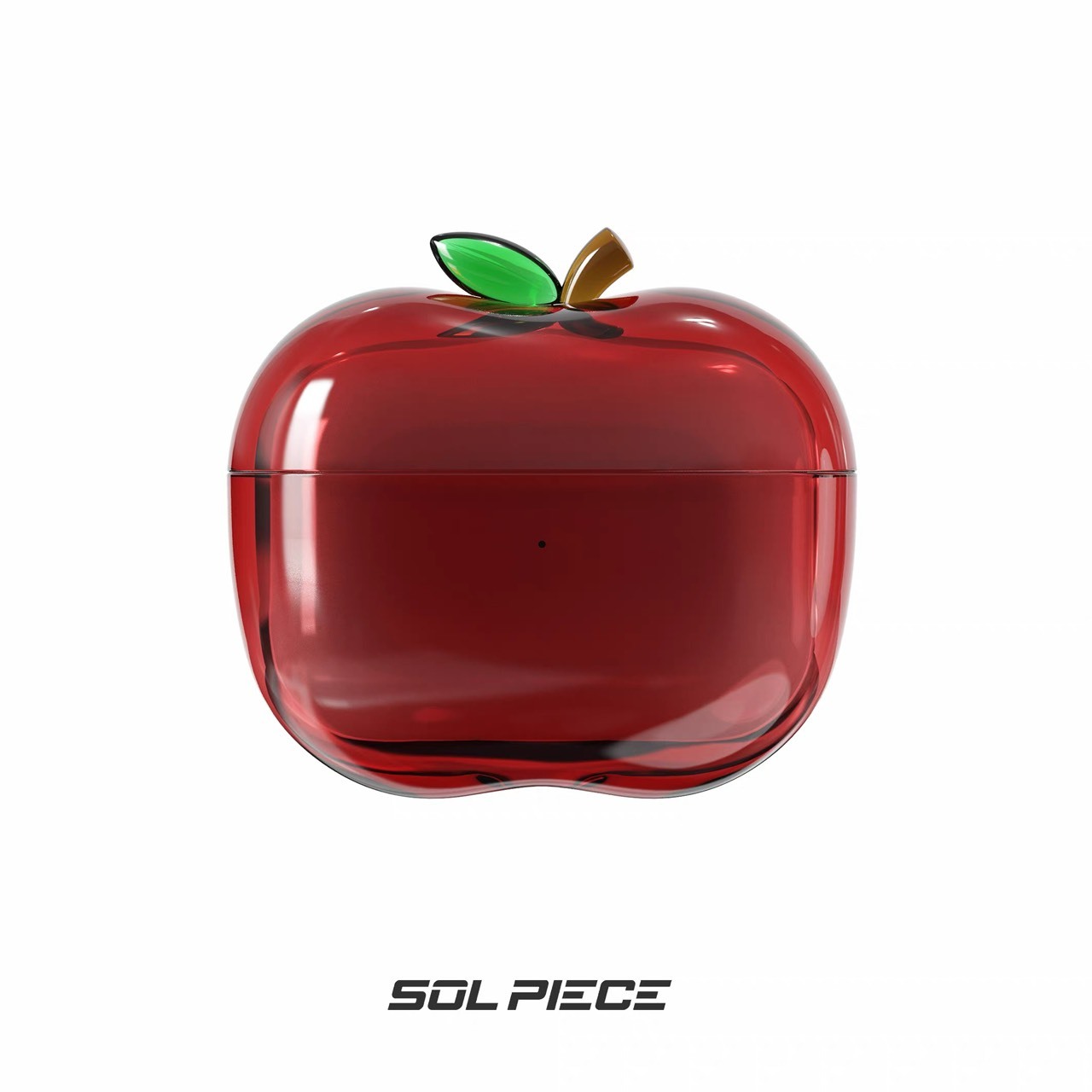 SOL PIECE 原創 透明 蘋果 耳機殼