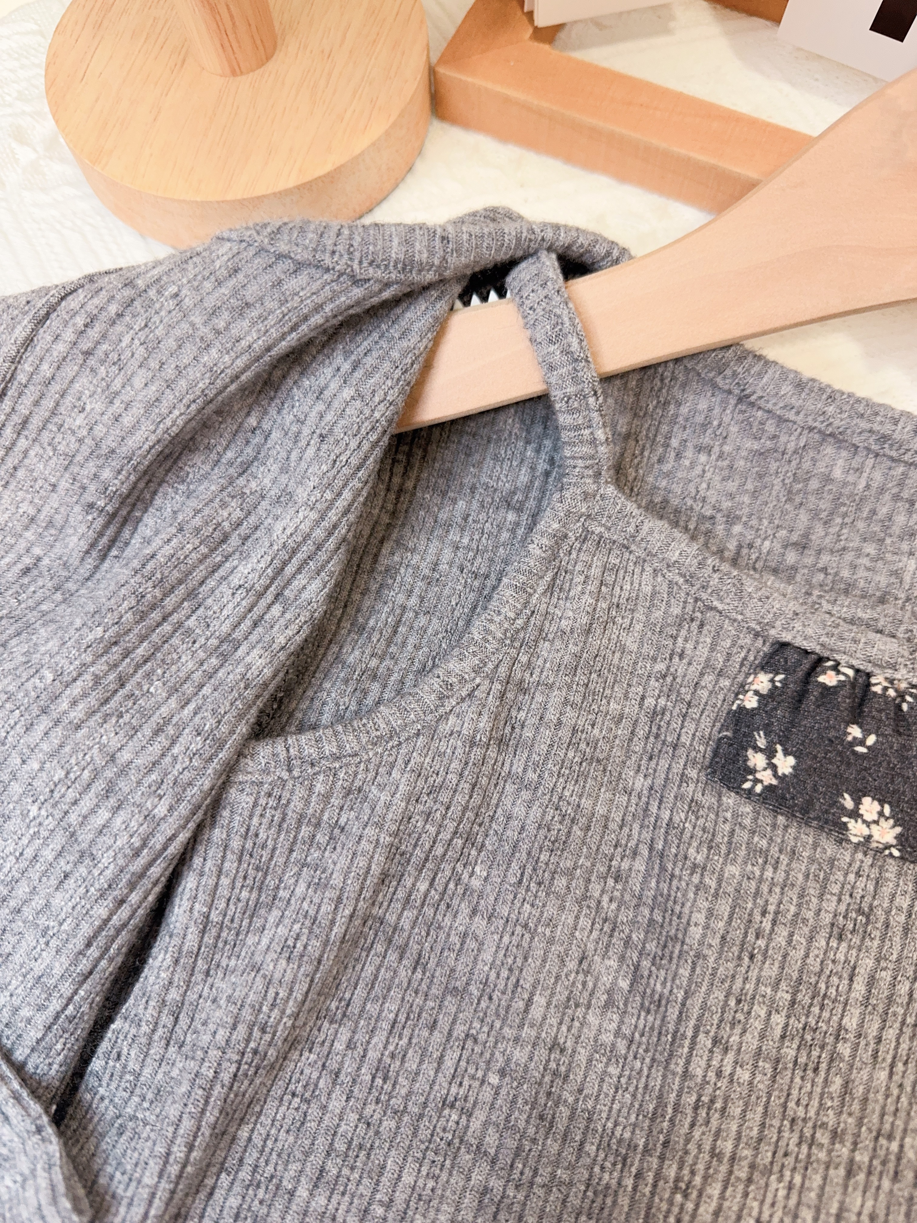 8163兩件式針織套裝c35