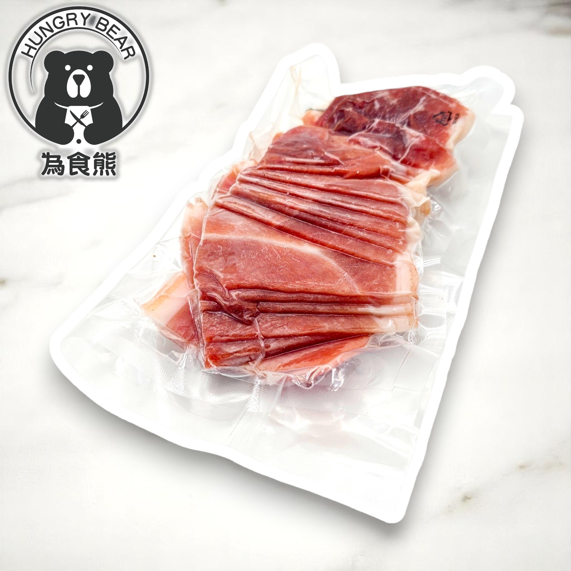 韓國濟洲島天然A級黑豚後腿肉 約300G  (急凍-18°C) 豬肉 豬腿 黑毛豬