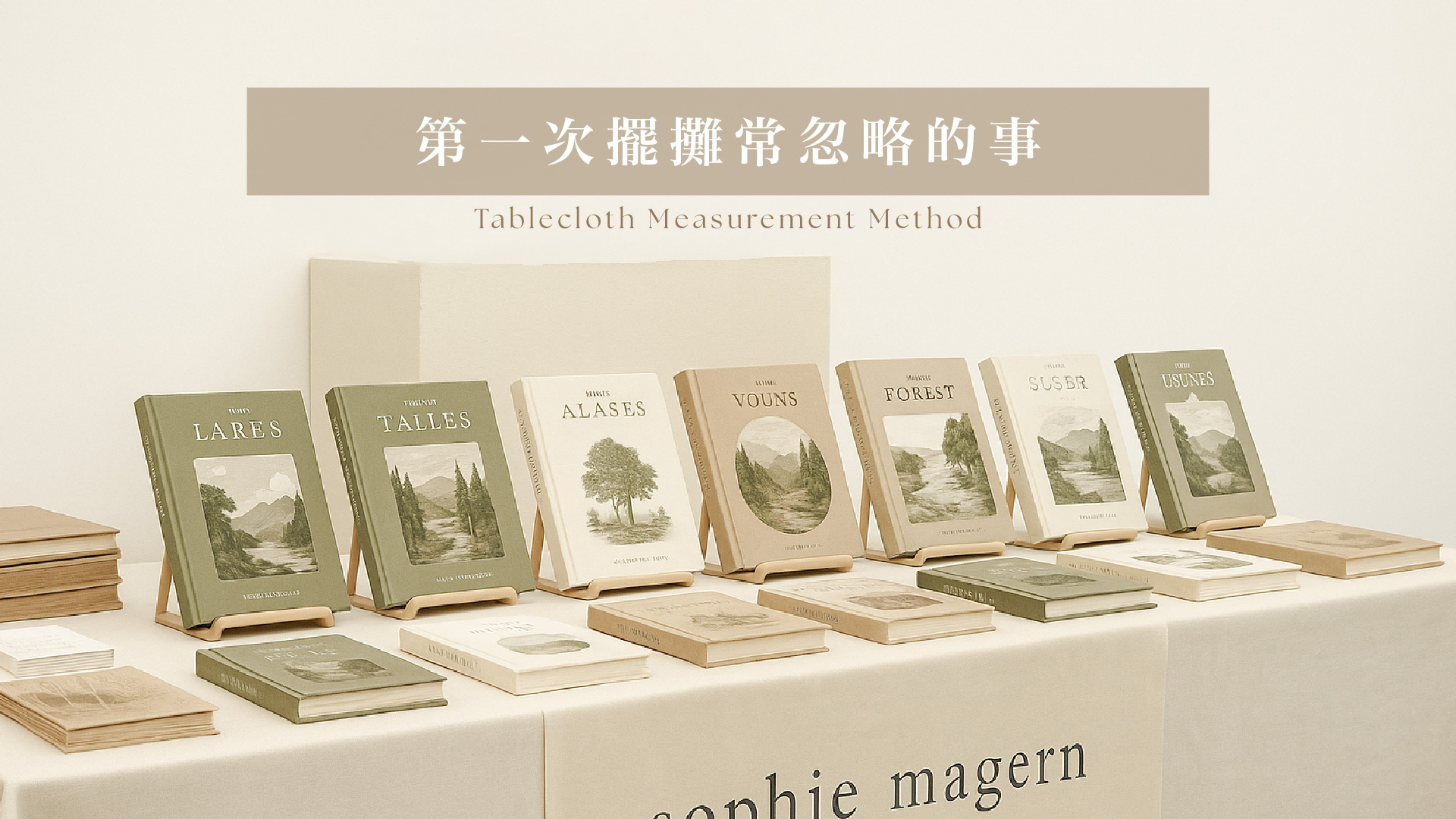 市集攤位注意事項