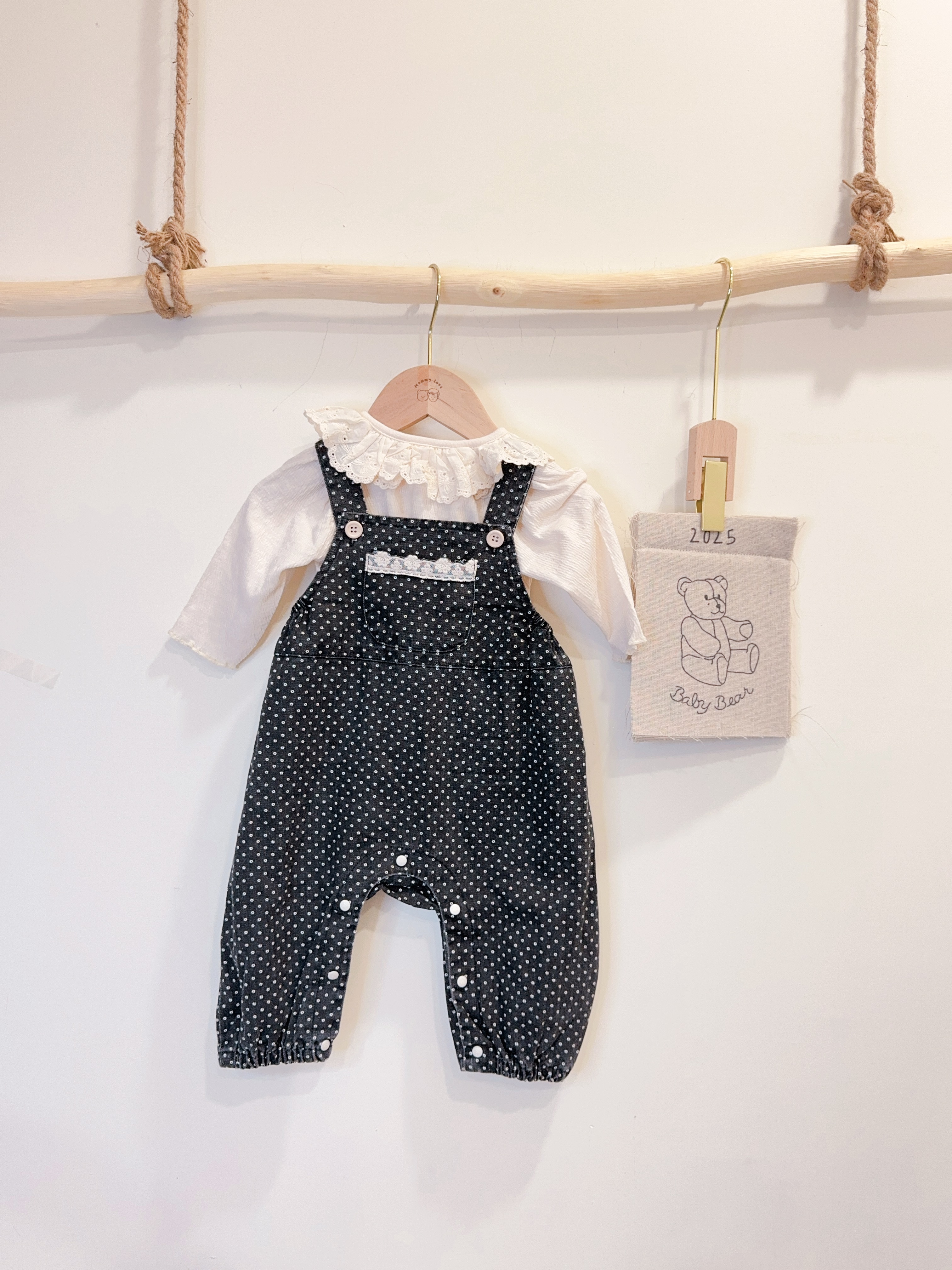 H3738點點吊帶套c153