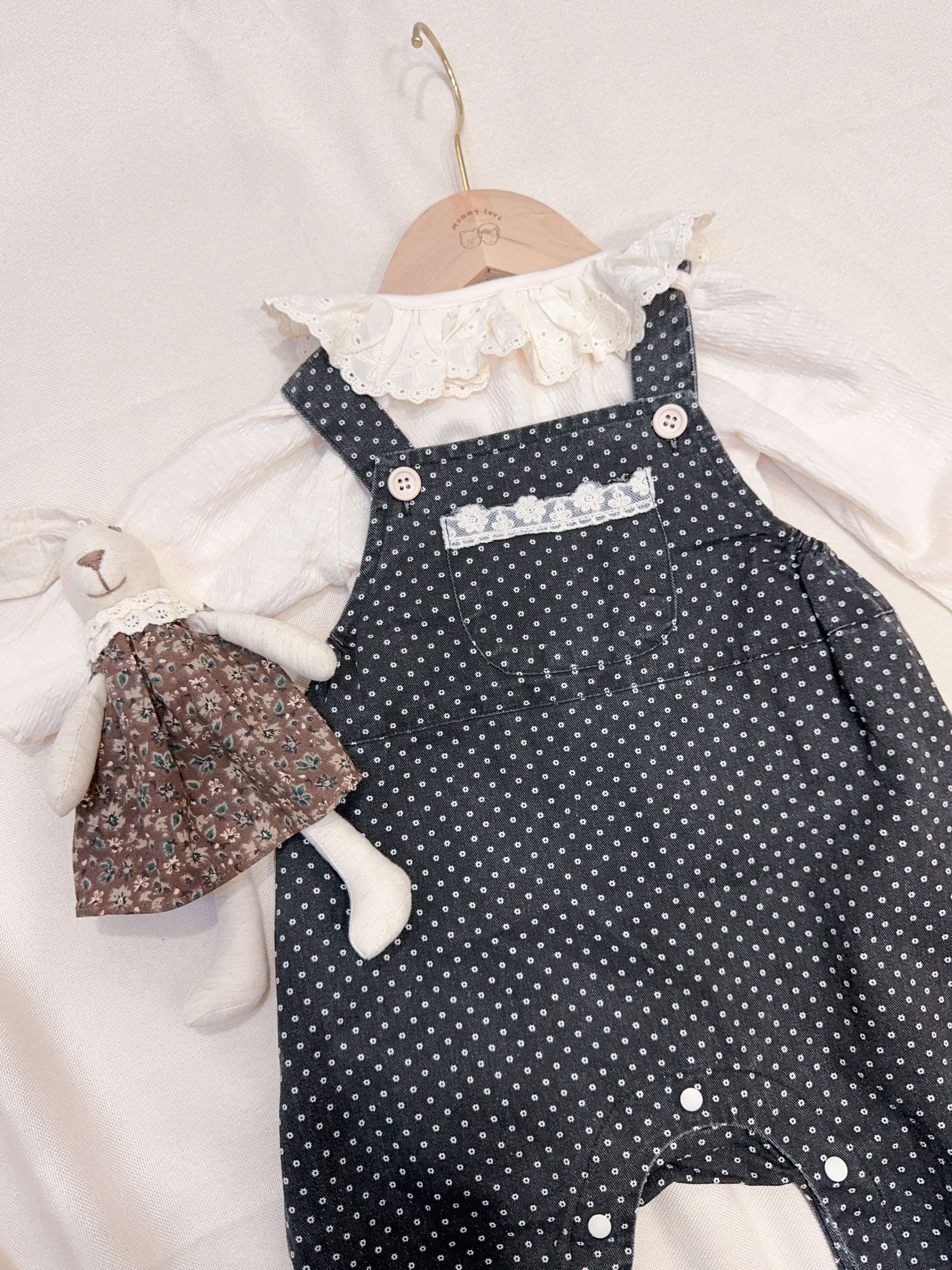 H3738點點吊帶套c153