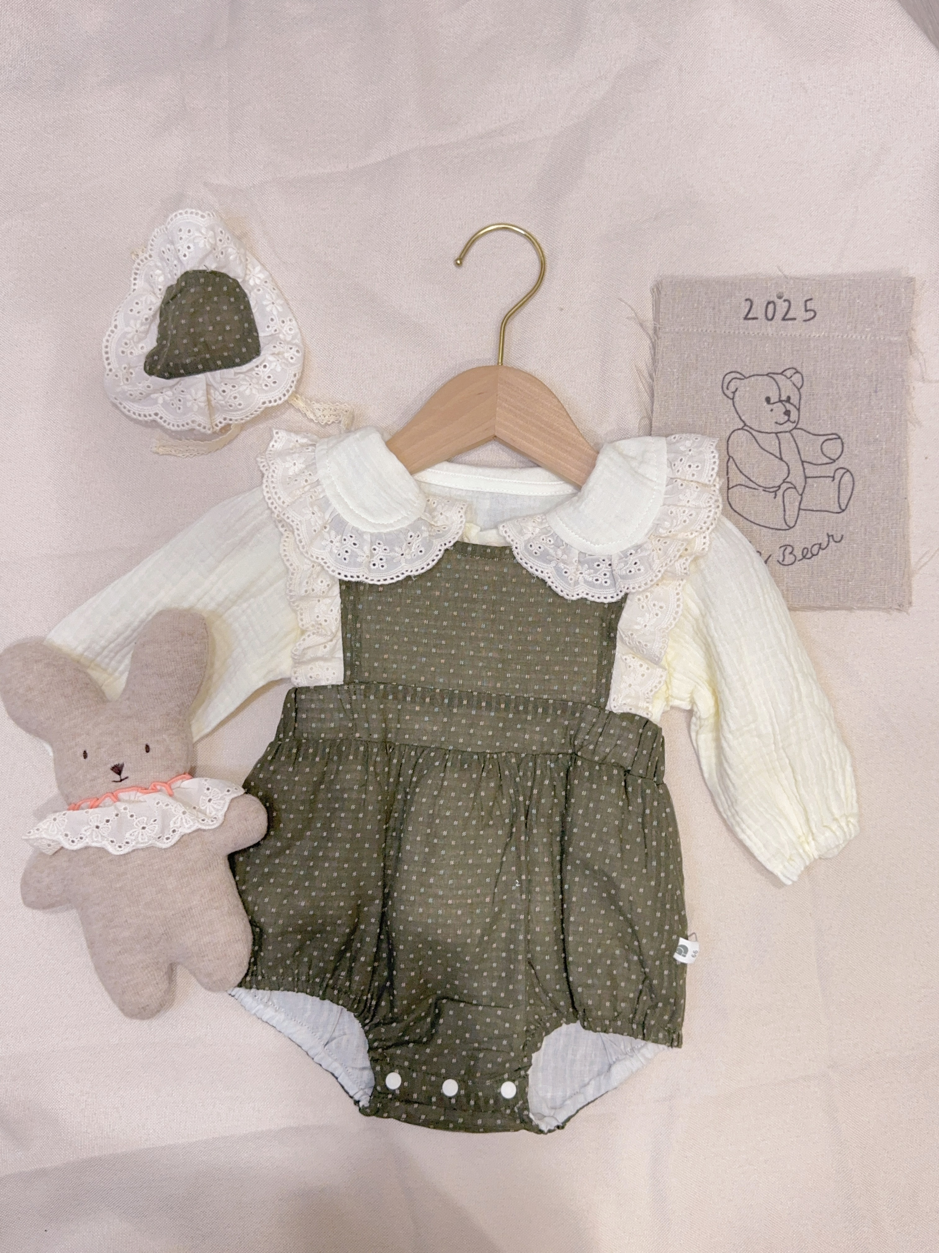 3721綠點包屁套A51