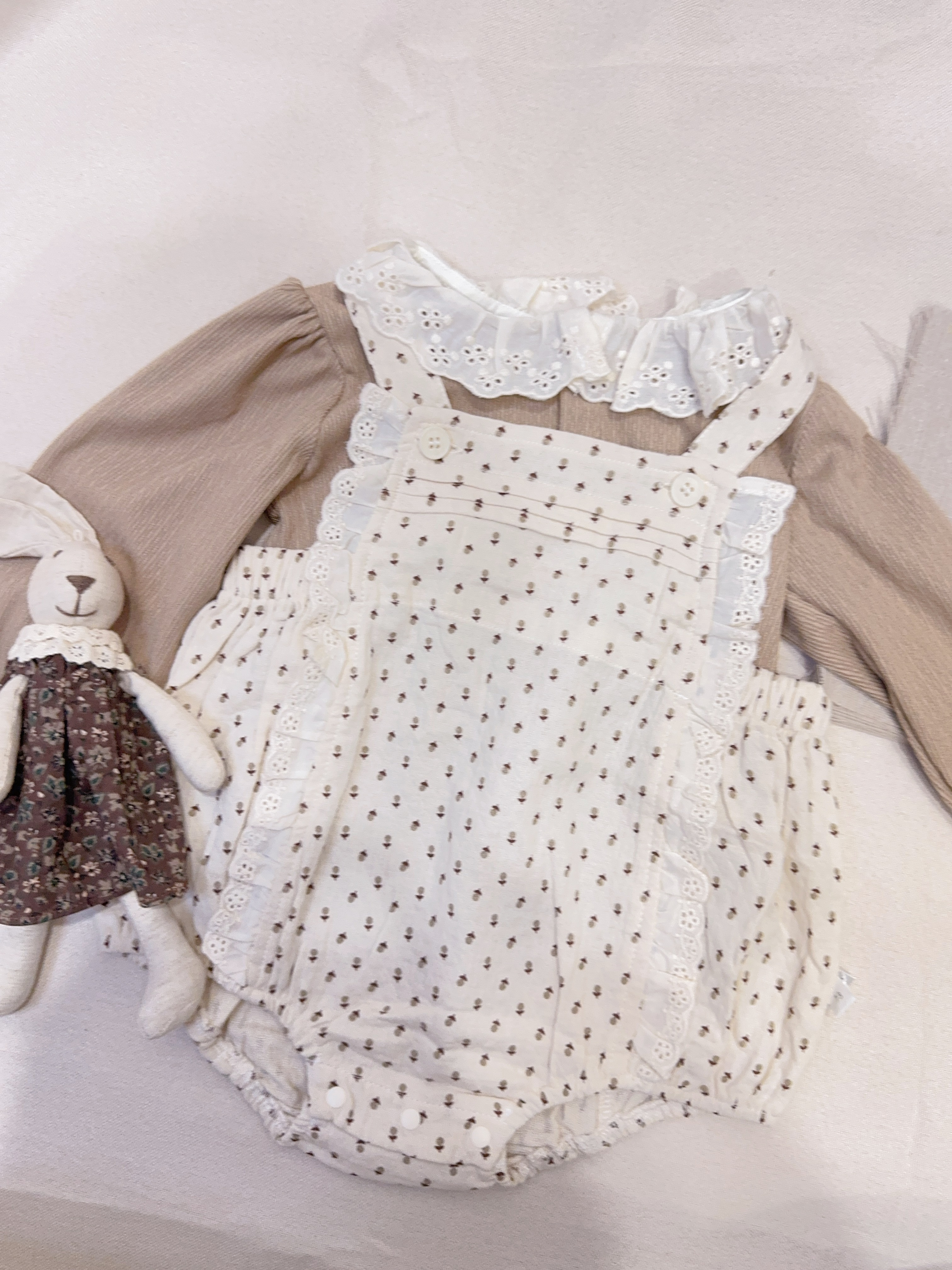 h2372奶茶碎花包屁套A55