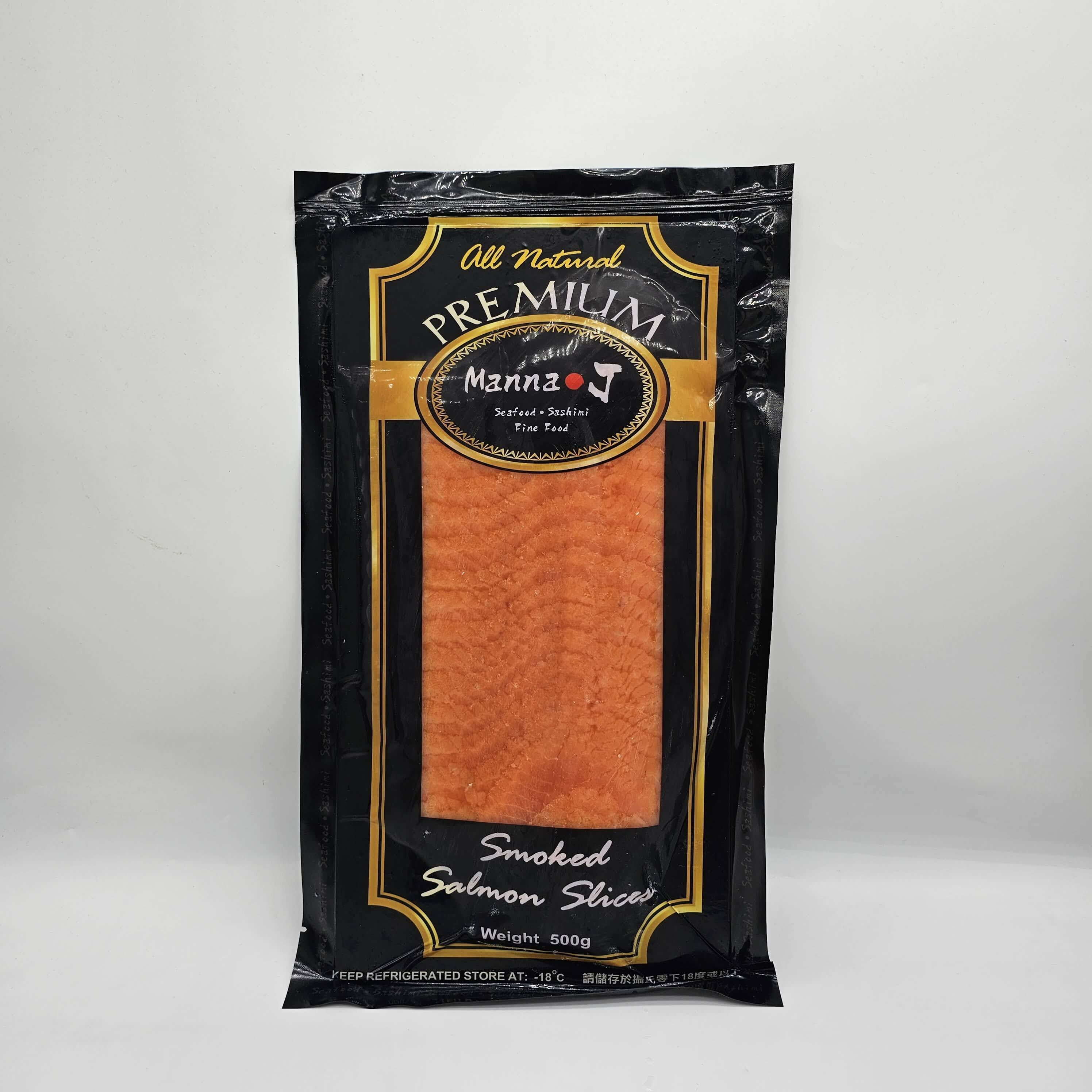 (大包金標) 挪威煙三文魚(鱒魚) (淨重約為380g) (毛重:500g) (急凍-18°C) 為食熊