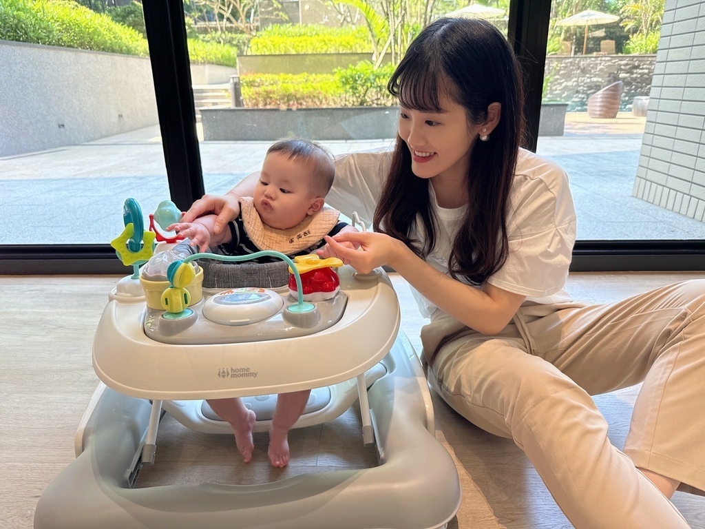 【媽咪學苑×赫媽咪】My First Ride 5in1學步車開箱｜寶寶玩到不想停！多功能學步車超實用分享
