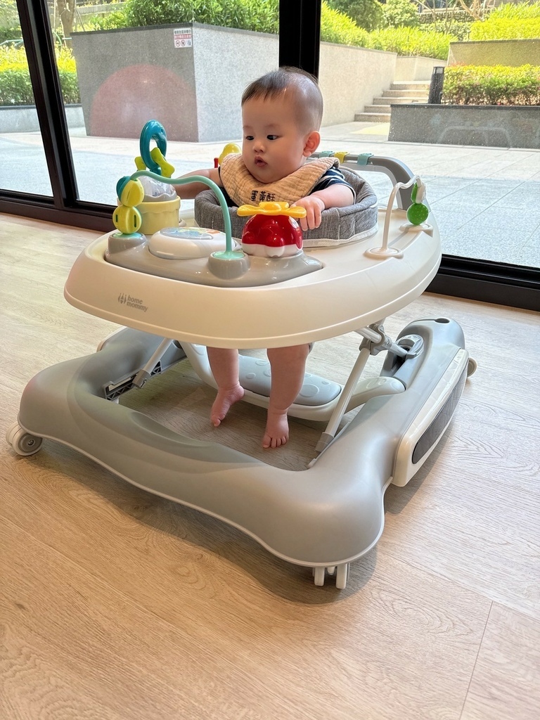 【媽咪學苑×赫媽咪】My First Ride 5in1學步車開箱｜寶寶玩到不想停！多功能學步車超實用分享