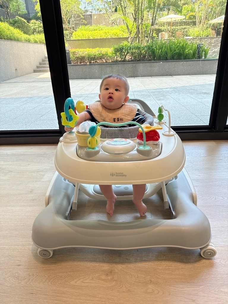 【媽咪學苑×赫媽咪】My First Ride 5in1學步車開箱｜寶寶玩到不想停！多功能學步車超實用分享