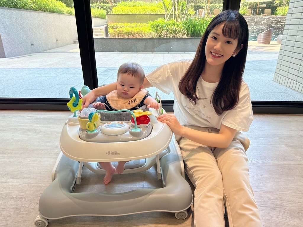 【媽咪學苑×赫媽咪】My First Ride 5in1學步車開箱｜寶寶玩到不想停！多功能學步車超實用分享