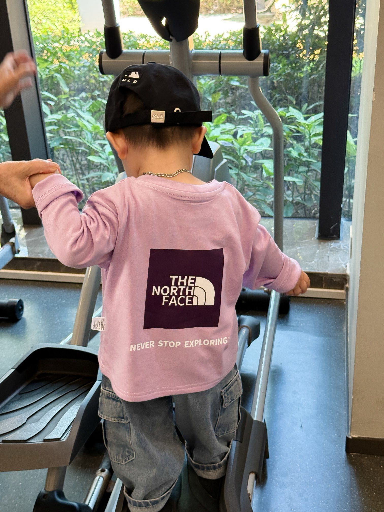 廠單 TNF 羊毛拉架長袖