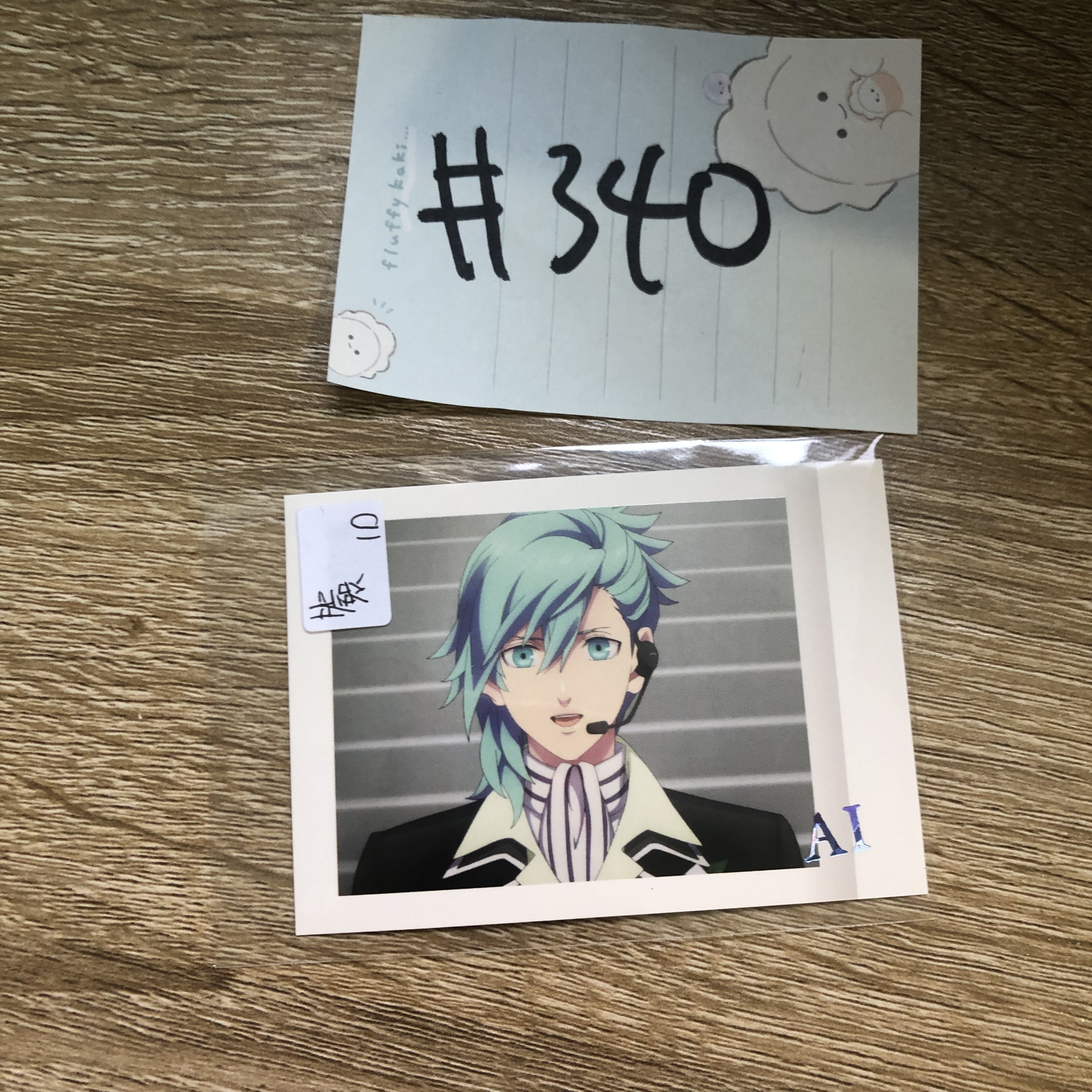 歌之王子殿下  AI 拍立得 簽#340